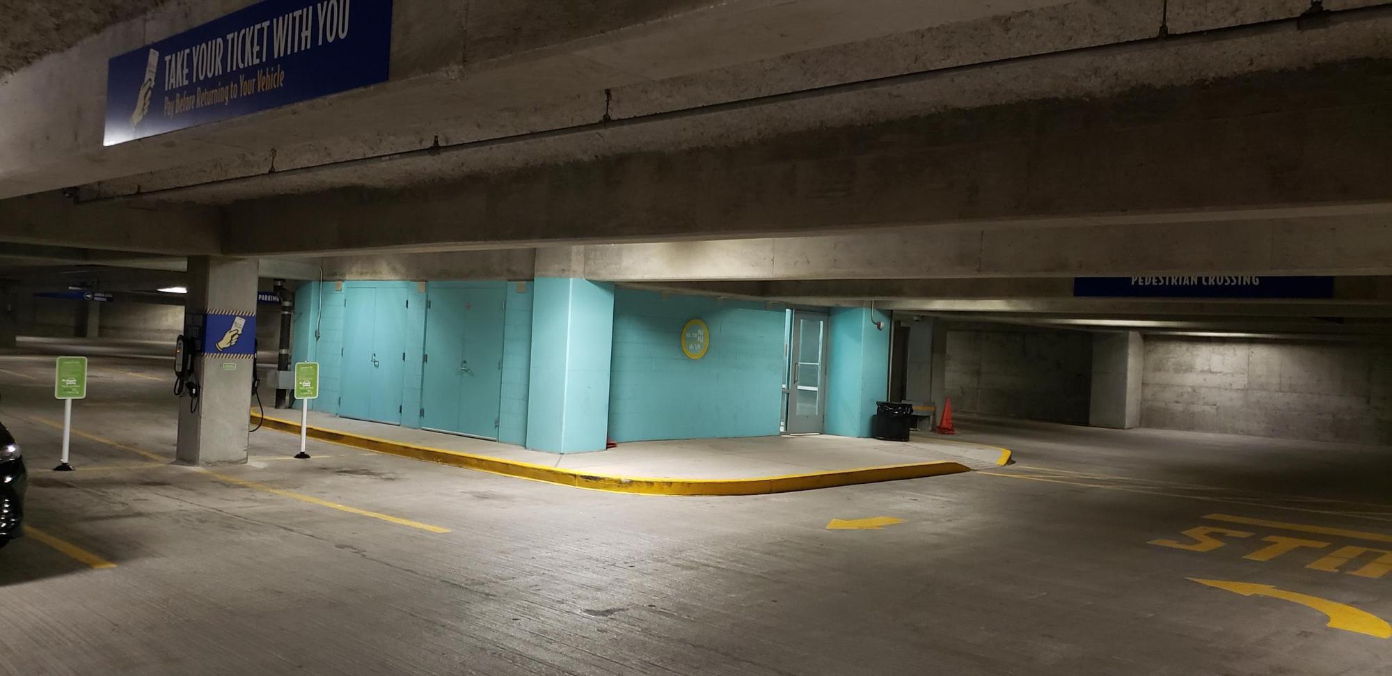 Arena Parking Garage Louisville, KY EV Station
