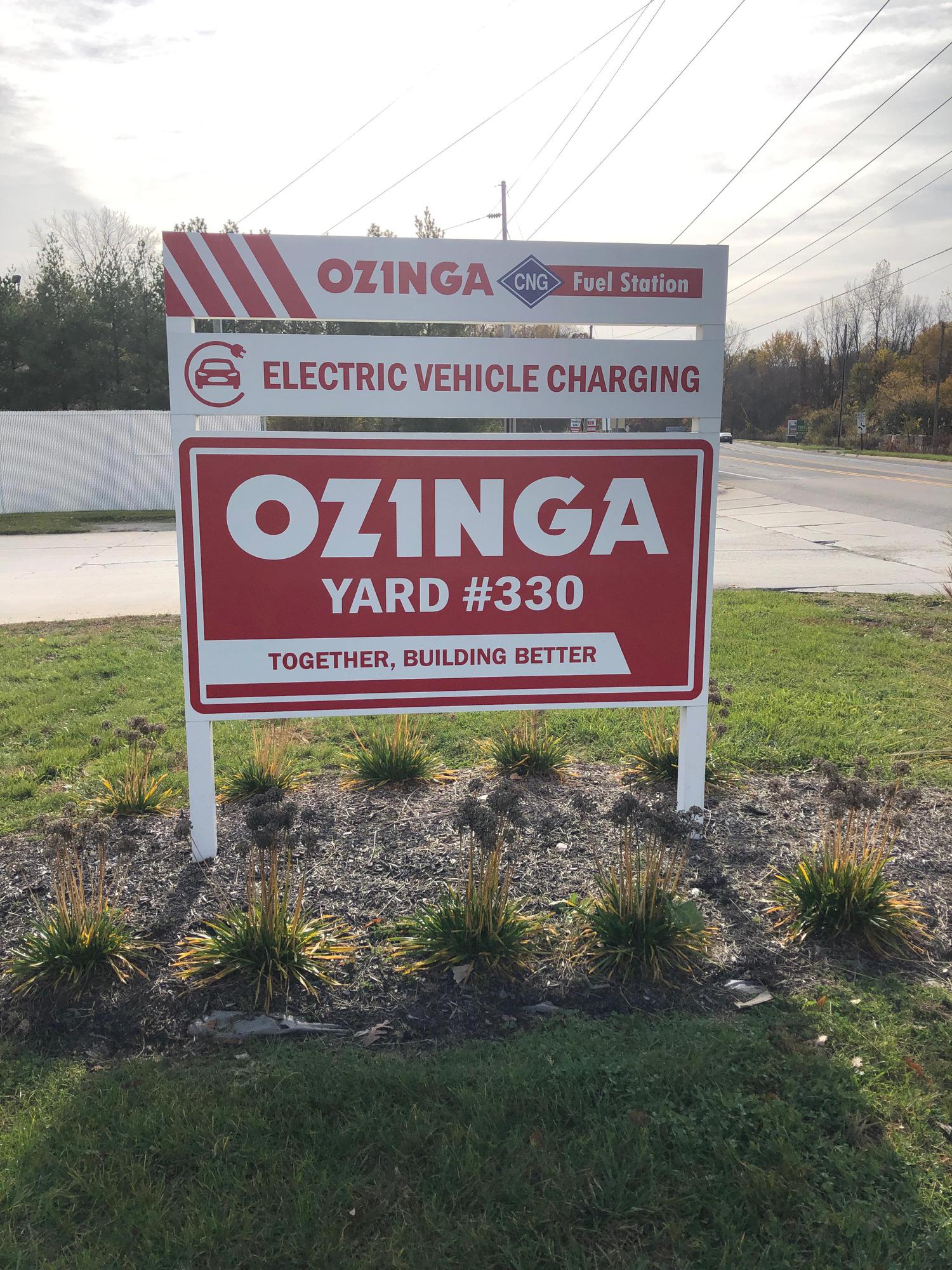 Ozinga Concrete New Buffalo, MI EV Station