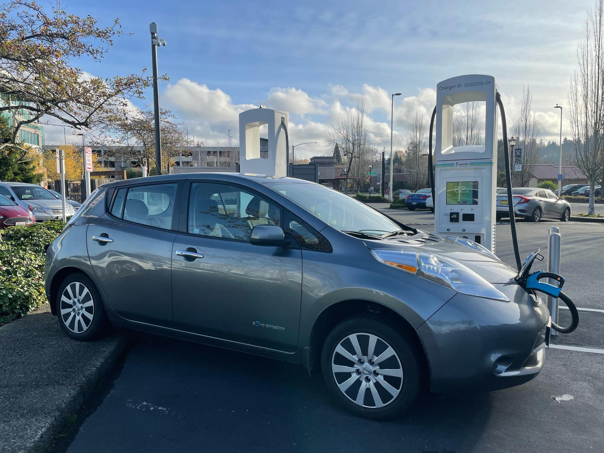 Bank of America Kent, WA EV Station
