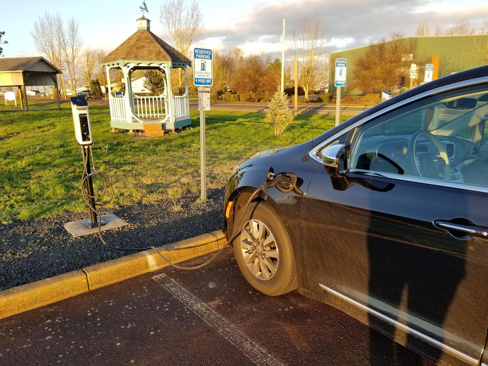Halsey City Hall Halsey, OR EV Station