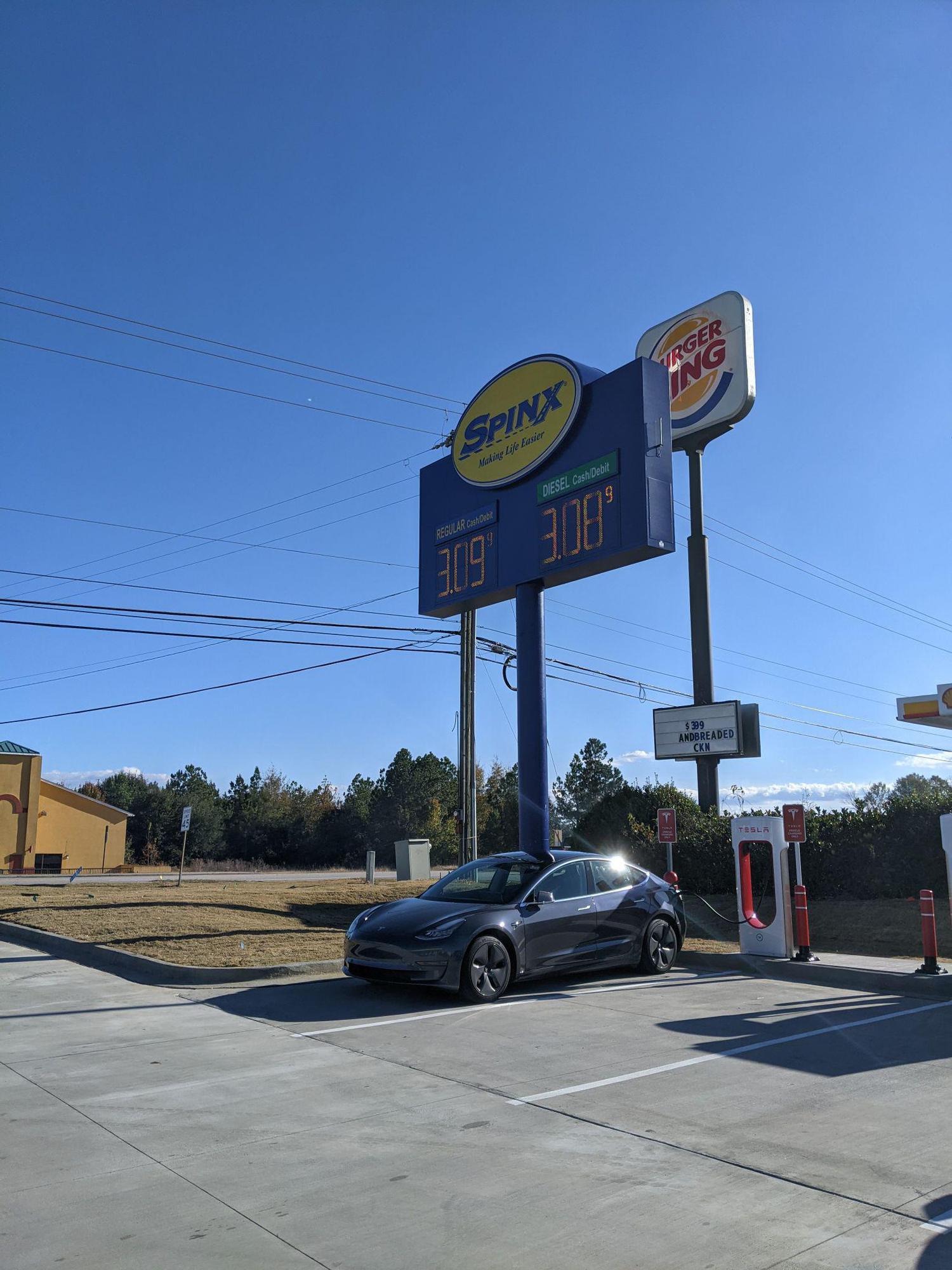 Spinx Orangeburg, SC EV Station