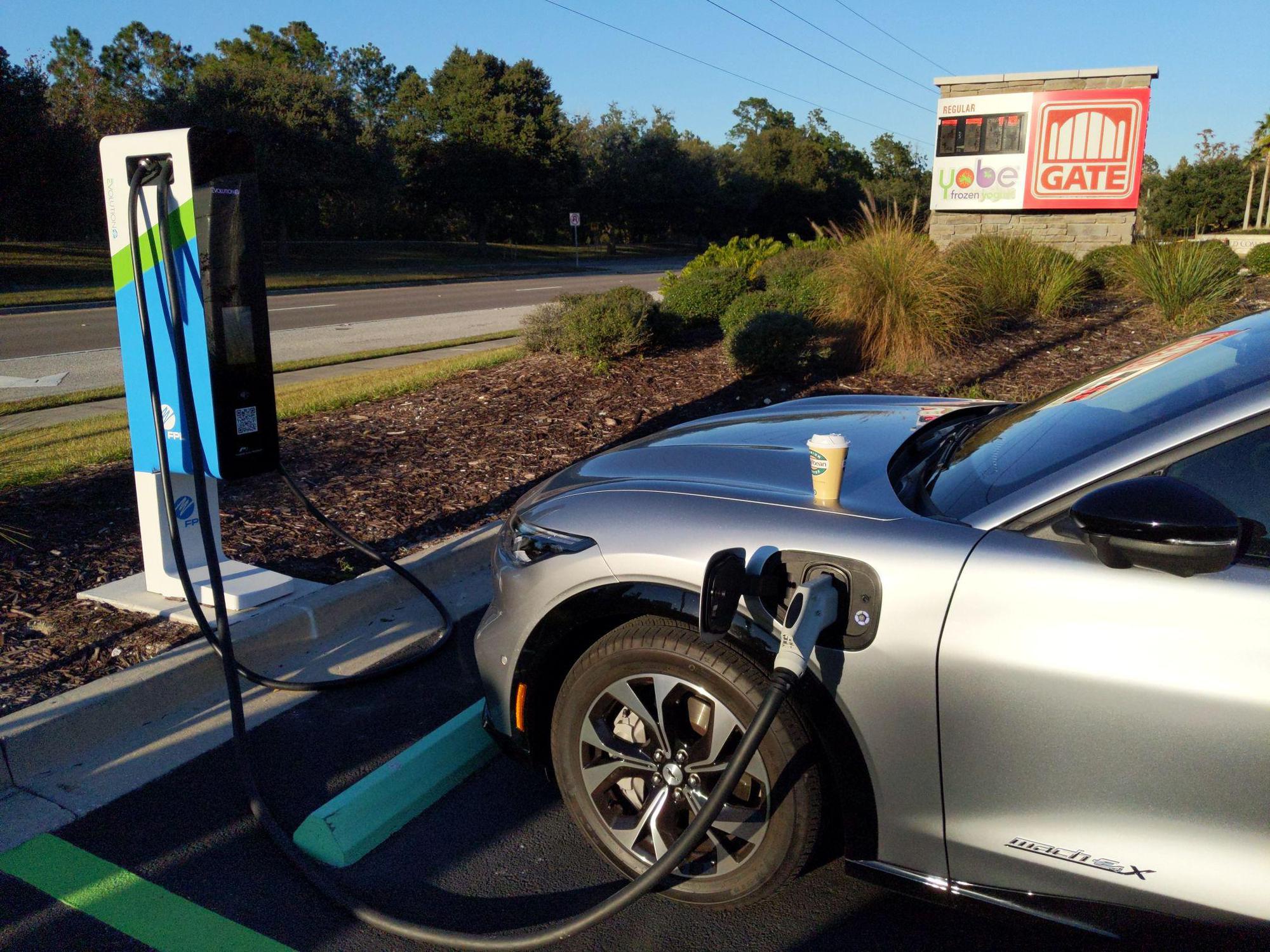 Gate Gas Station St. Augustine, FL EV Station