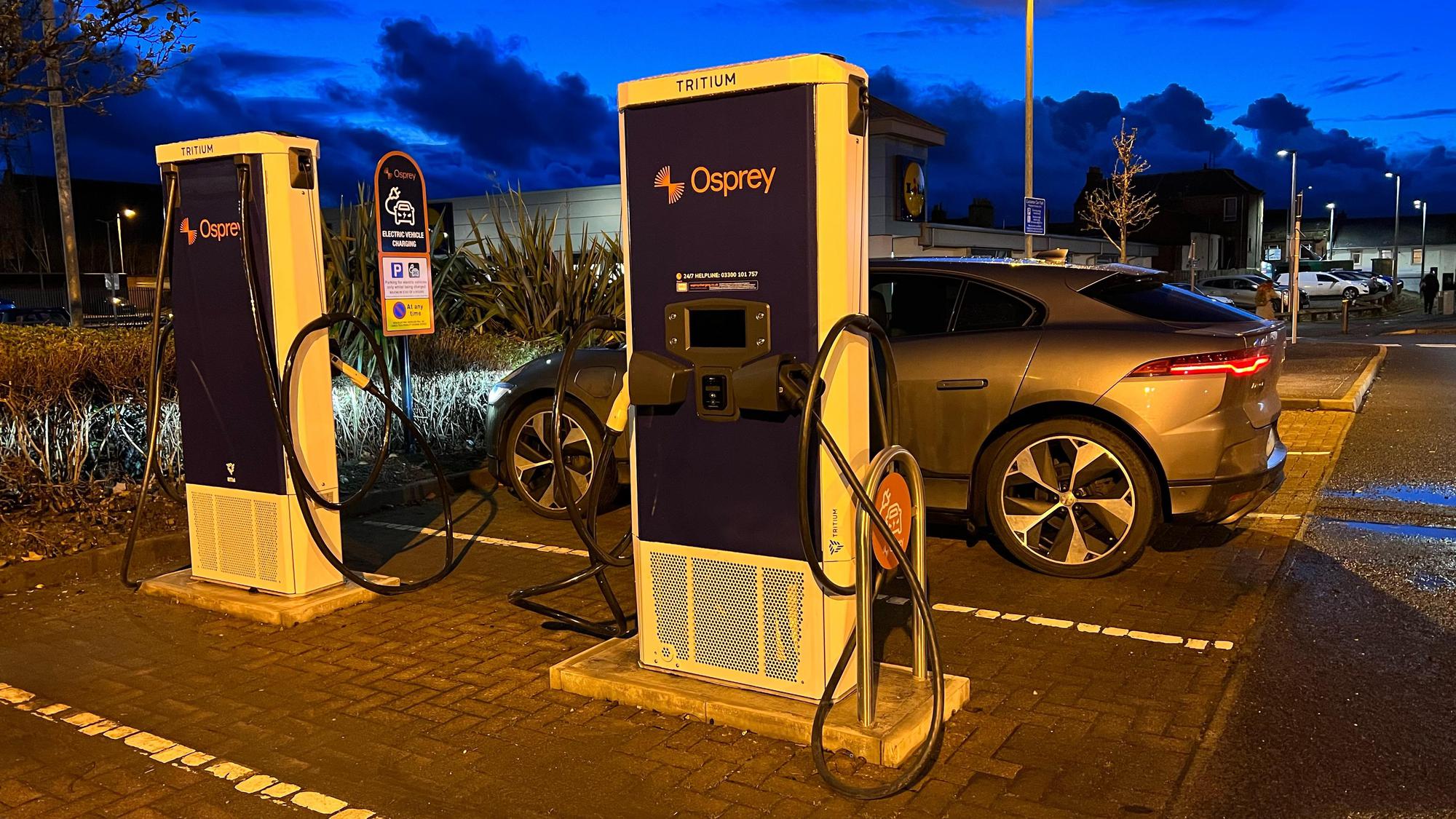 Osprey Charging Network Ltd Allison Street, Ayr, KA8 8HD, GBR EV