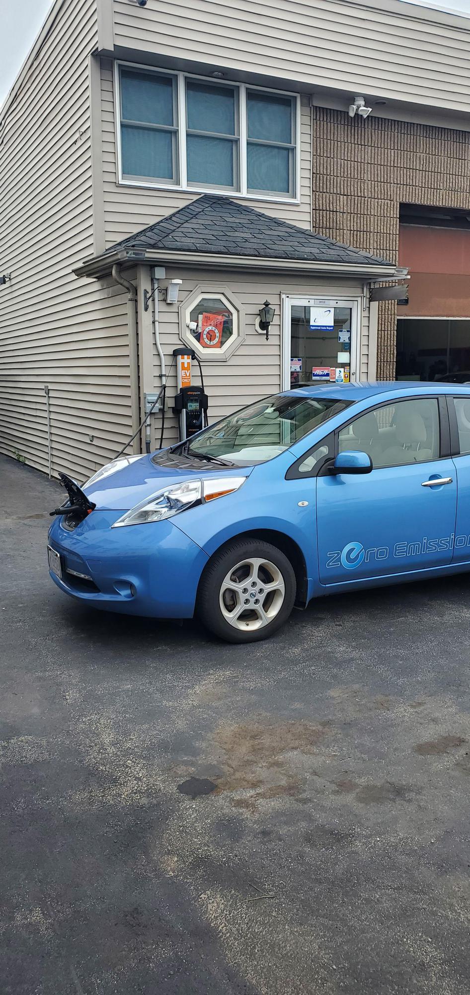 Leo & Sons Auto Repair Lawrence, MA EV Station