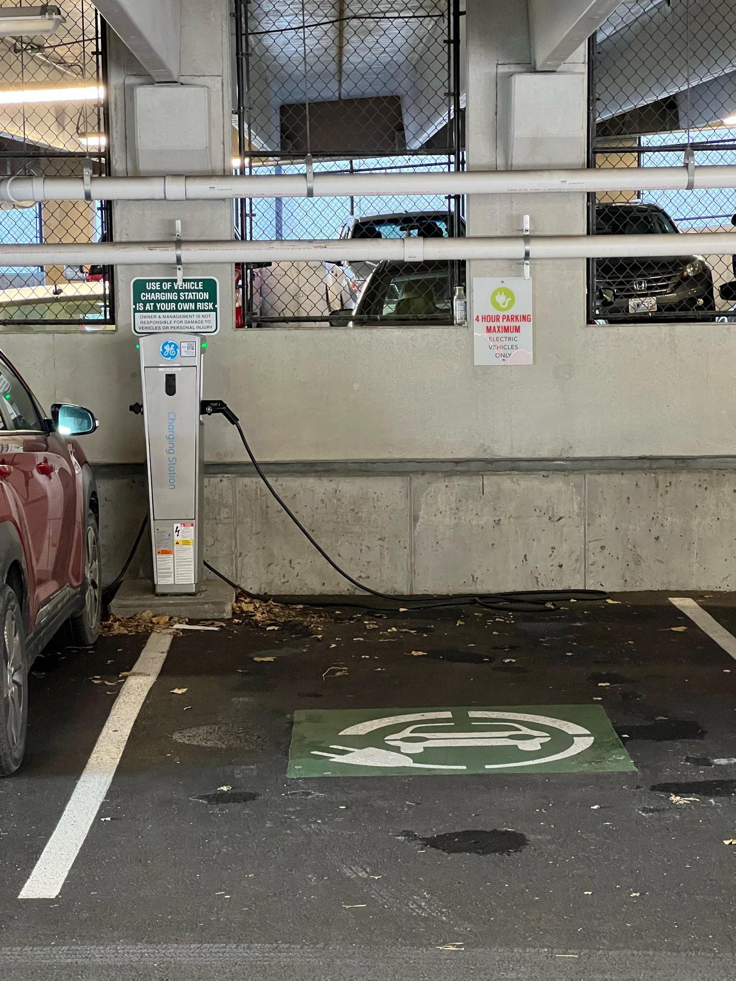South Street Landing Garage Providence, RI EV Station