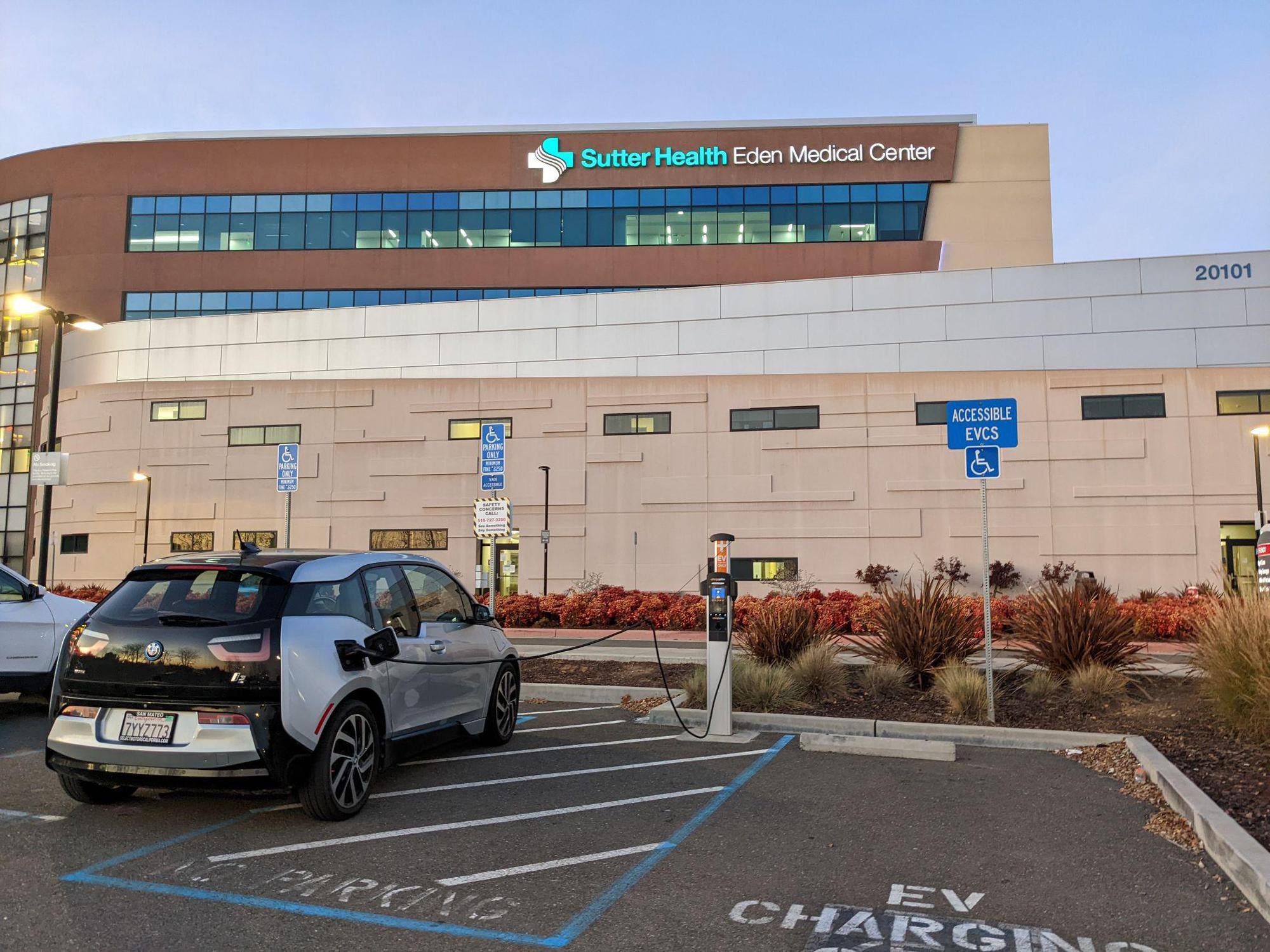 Eden Medical Center | Castro Valley, CA | EV Station - Urgent Care Eden Hospital Castro Valley