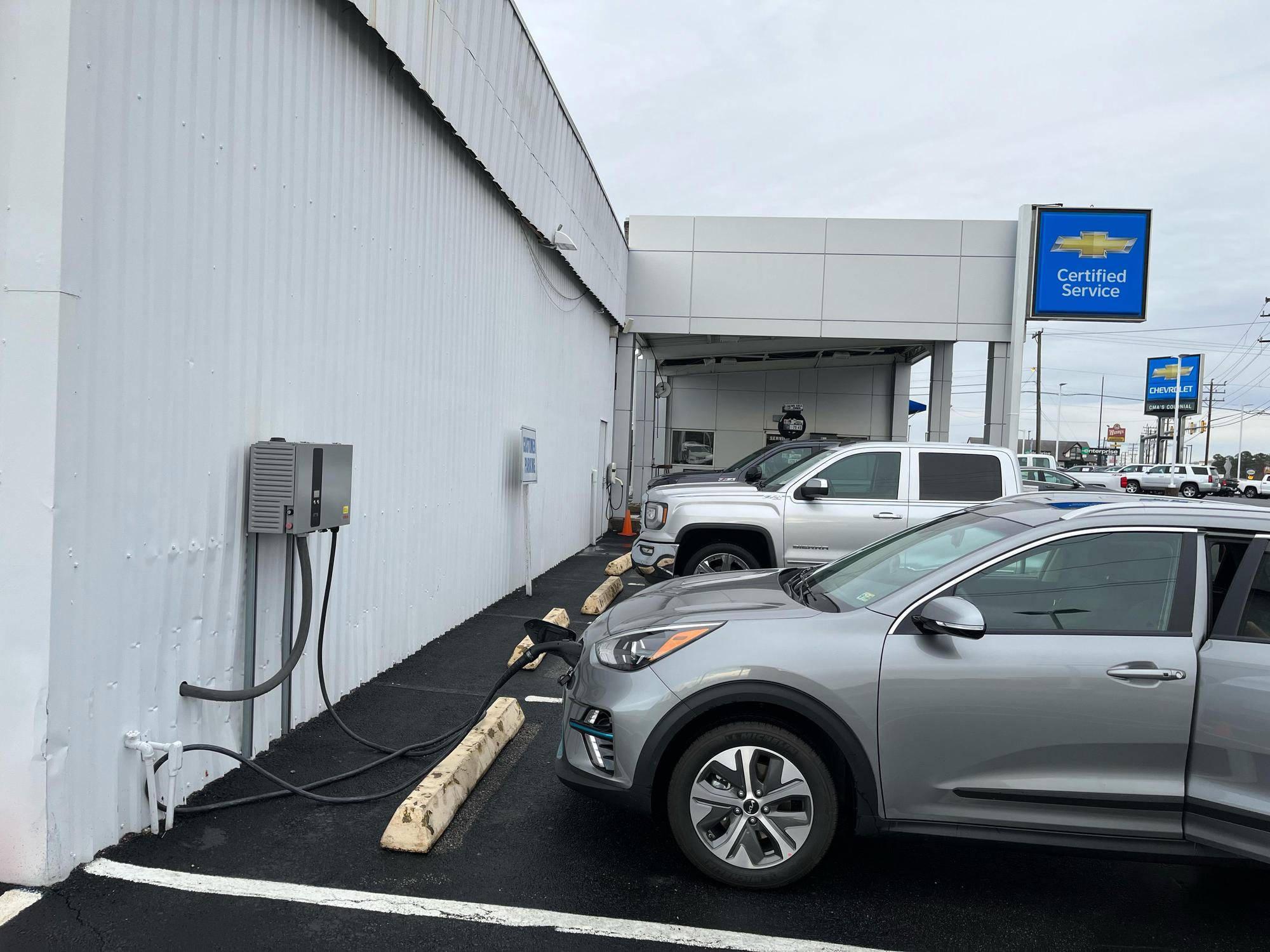 CMA's Colonial Chevrolet Chester, VA EV Station