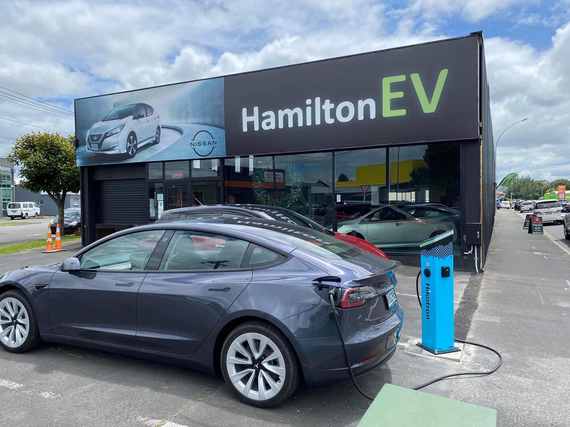 Hamilton Electric Vehicles Hamilton EV Hamilton, Waikato EV Station