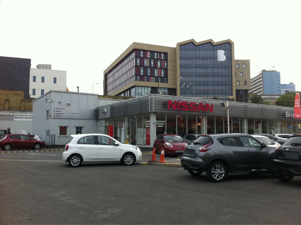Nissan Bristol Street Motors Bradford, England EV Station