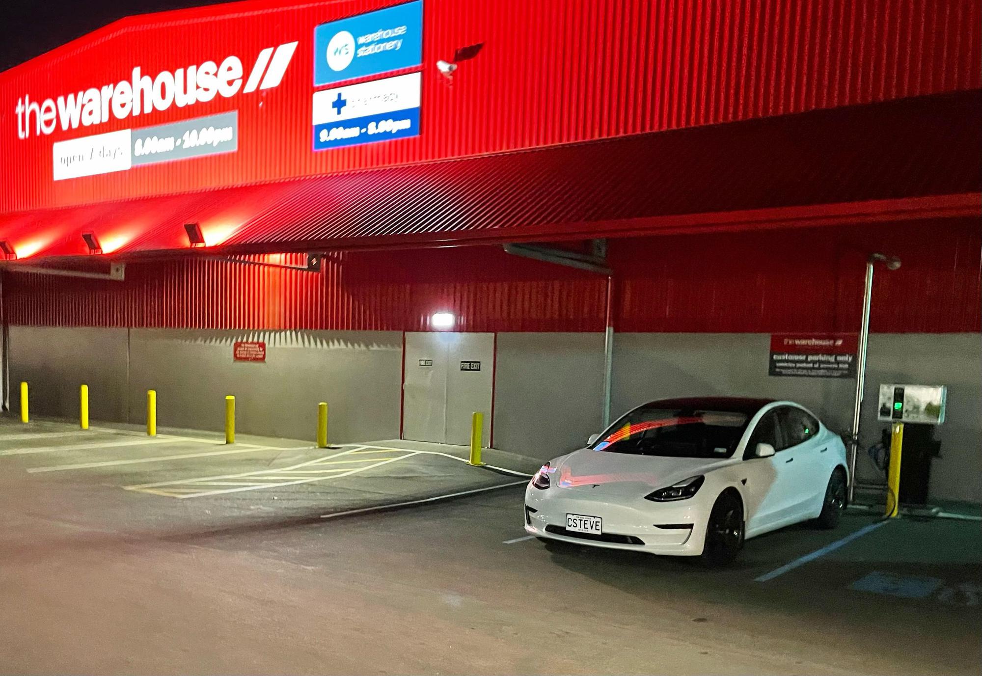 The Warehouse Blenheim Blenheim, Marlborough EV Station