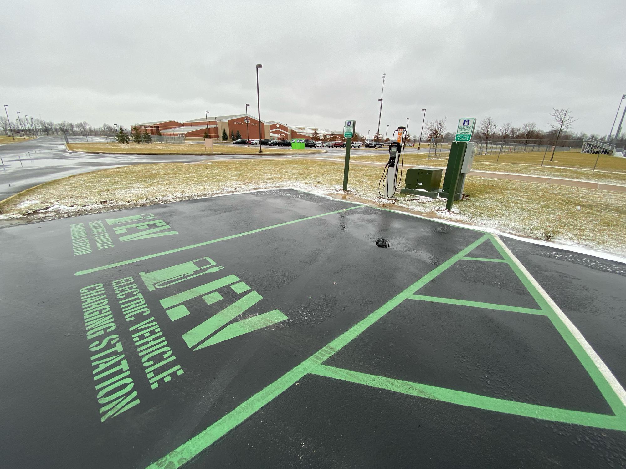 Seneca East High School Attica, OH EV Station
