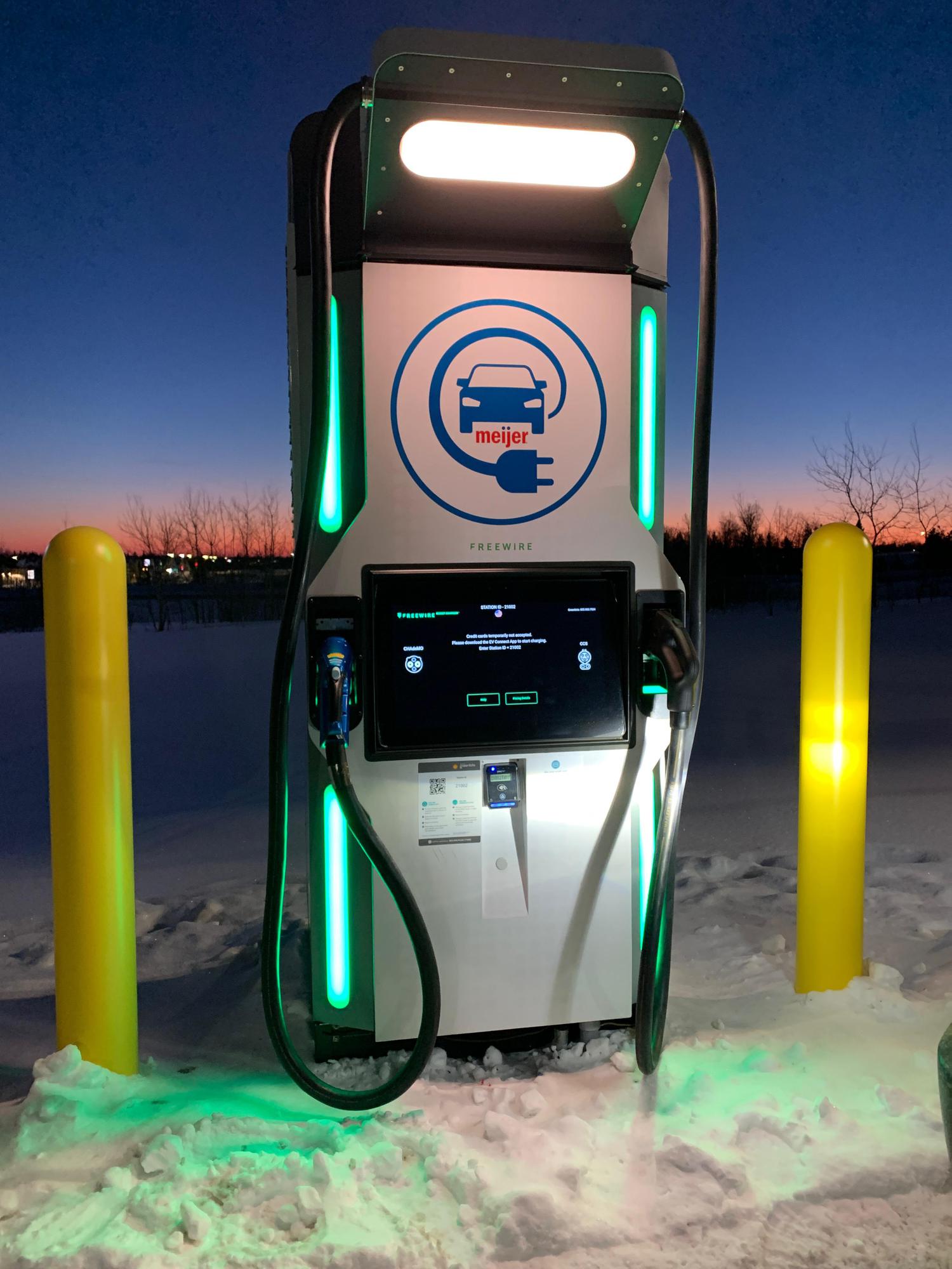 Meijer Sault Ste Marie (2) Sault Ste. Marie, MI EV Station