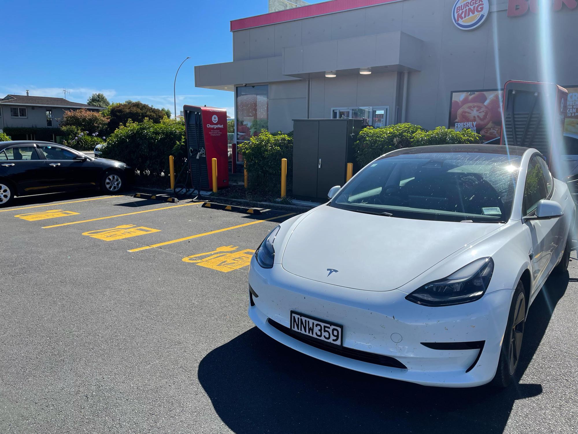 Robert St Parking Lot Taupō, Waikato EV Station