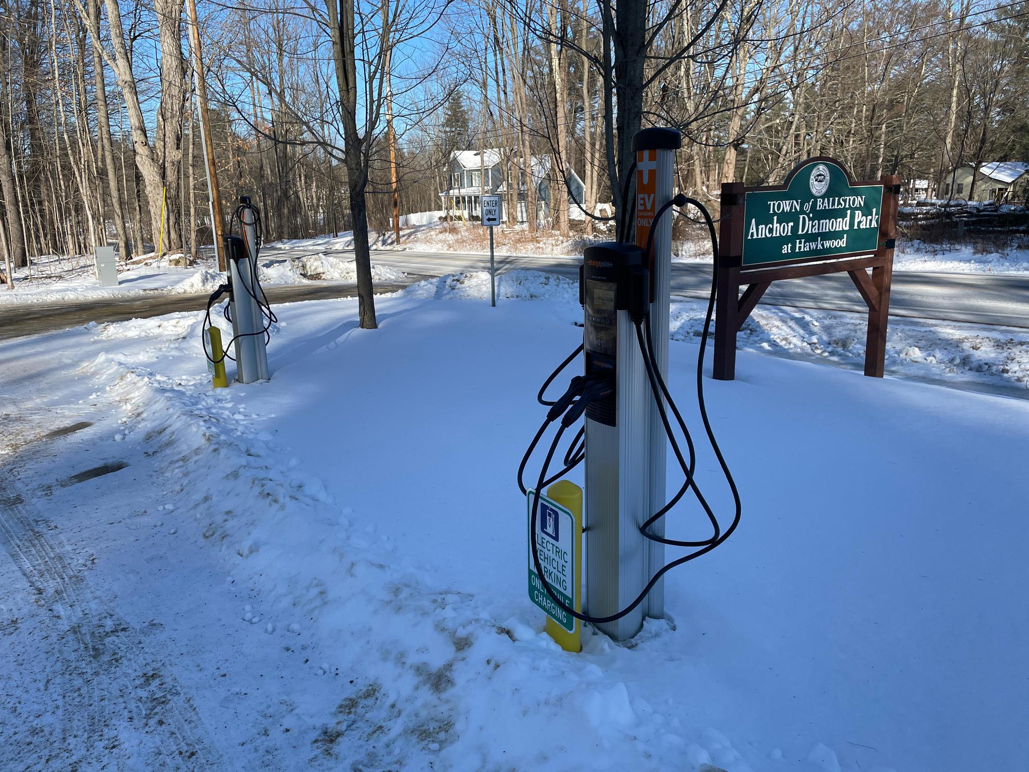 Anchor Diamond Park Ballston, NY EV Station
