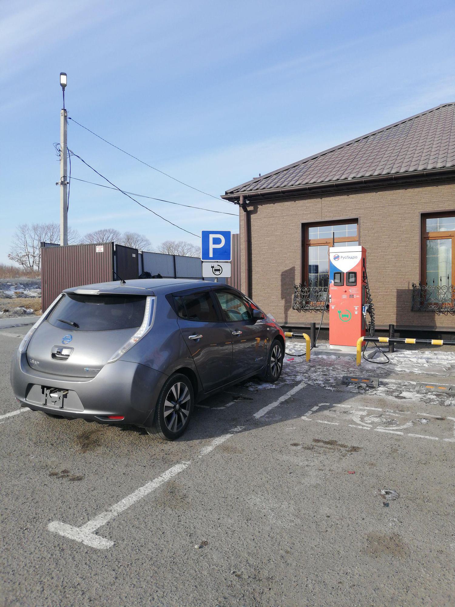 РусГидро ФОРА ЭЗС-DC 25кВт×2 | А-370, Приморский край, Россия, 692485 ...