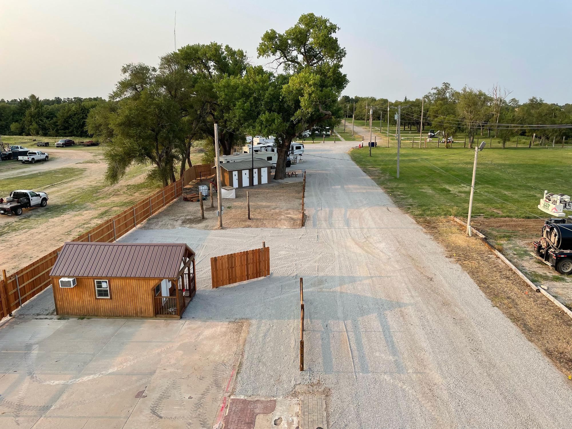 Timber Lake RV Park Lyons, KS EV Station
