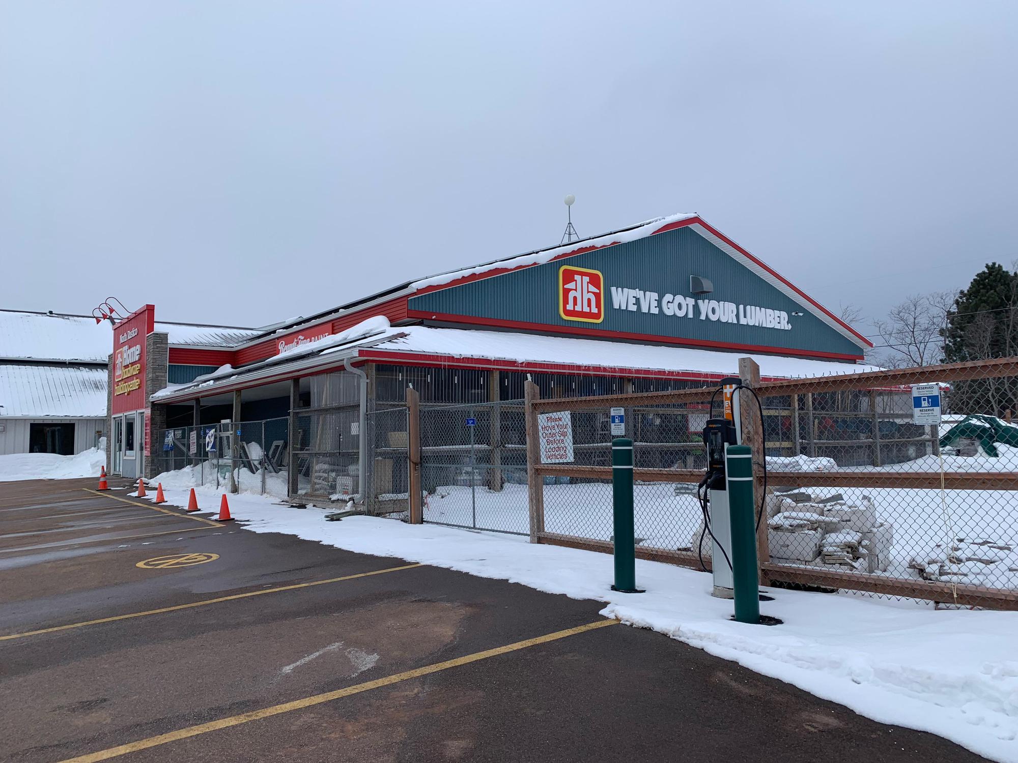 North Rustico Home Hardware North Rustico, PE EV Station