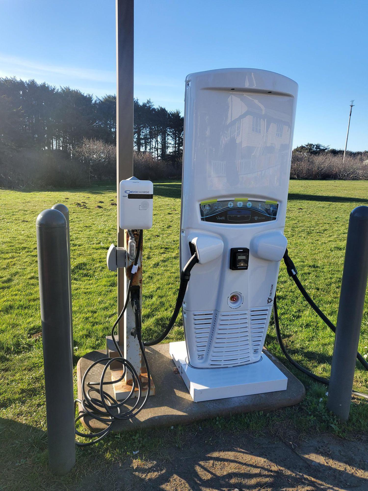 Yachats Commons Park Yachats, OR EV Station