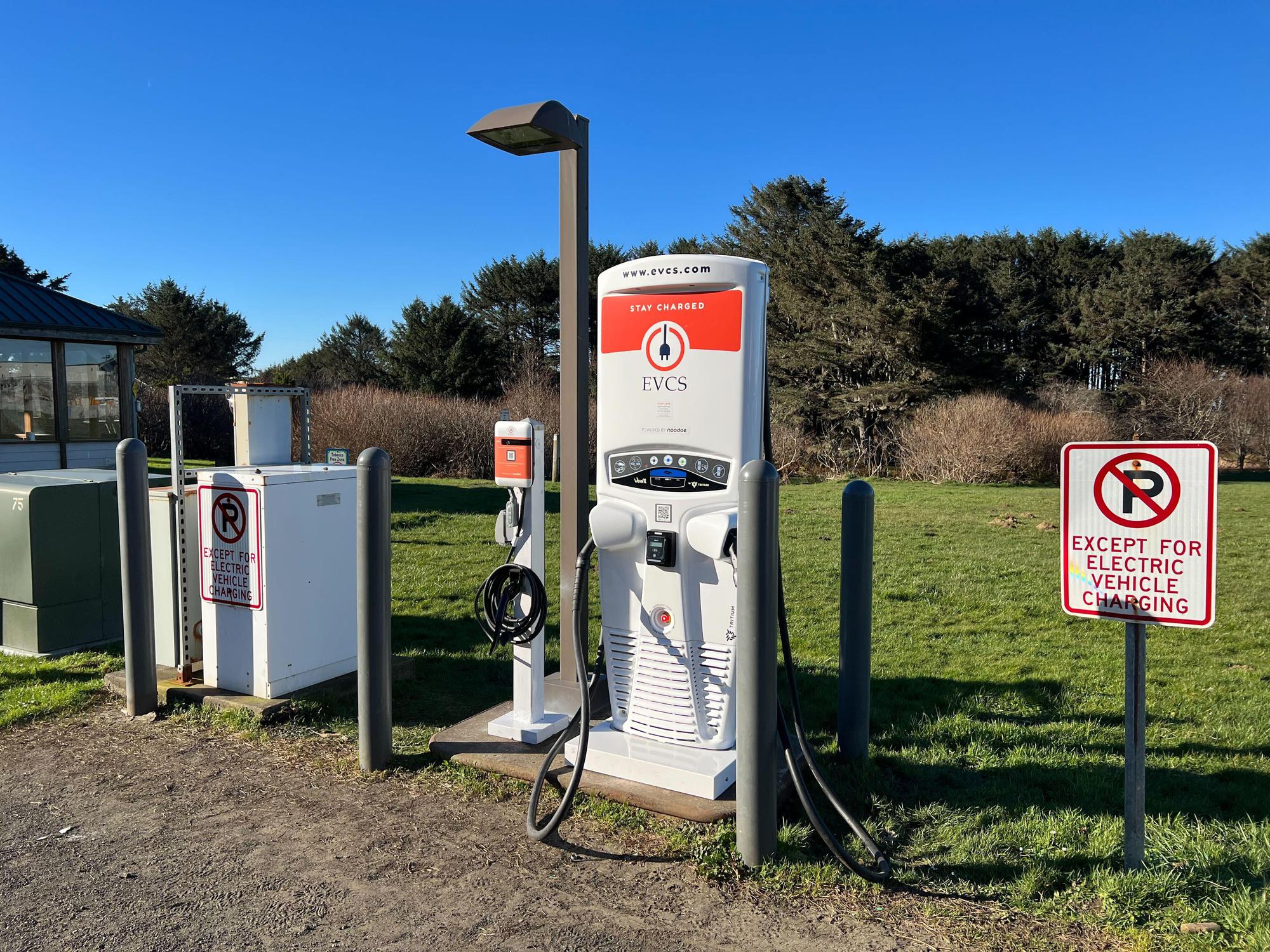 Yachats Commons Park Yachats, OR EV Station