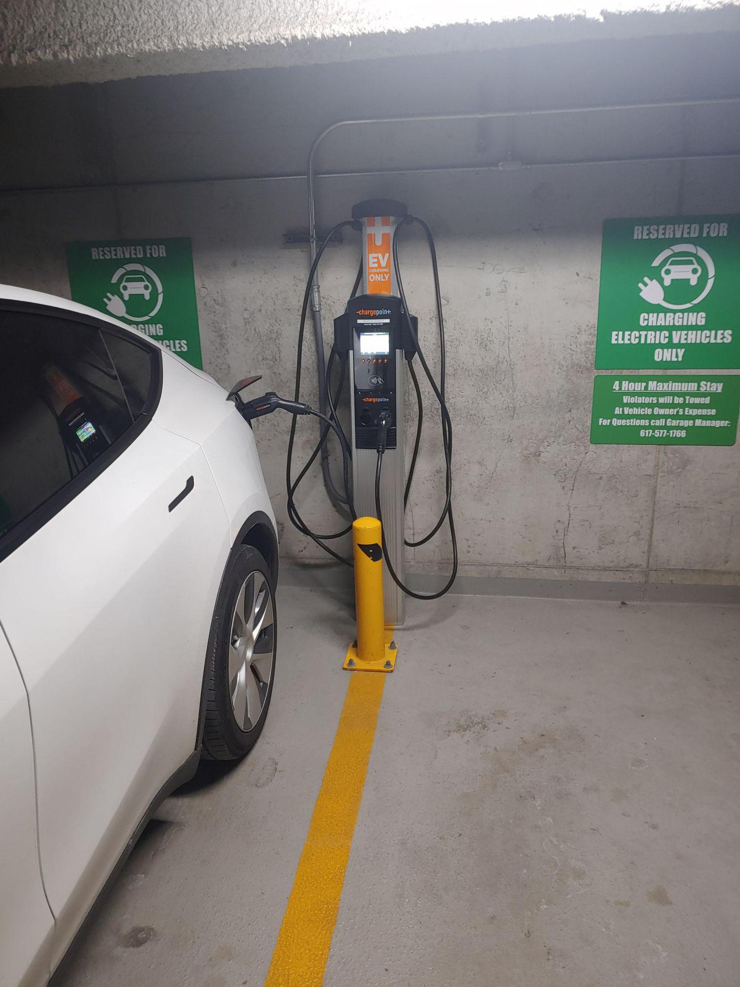 Kendall Square South Garage Cambridge, MA EV Station