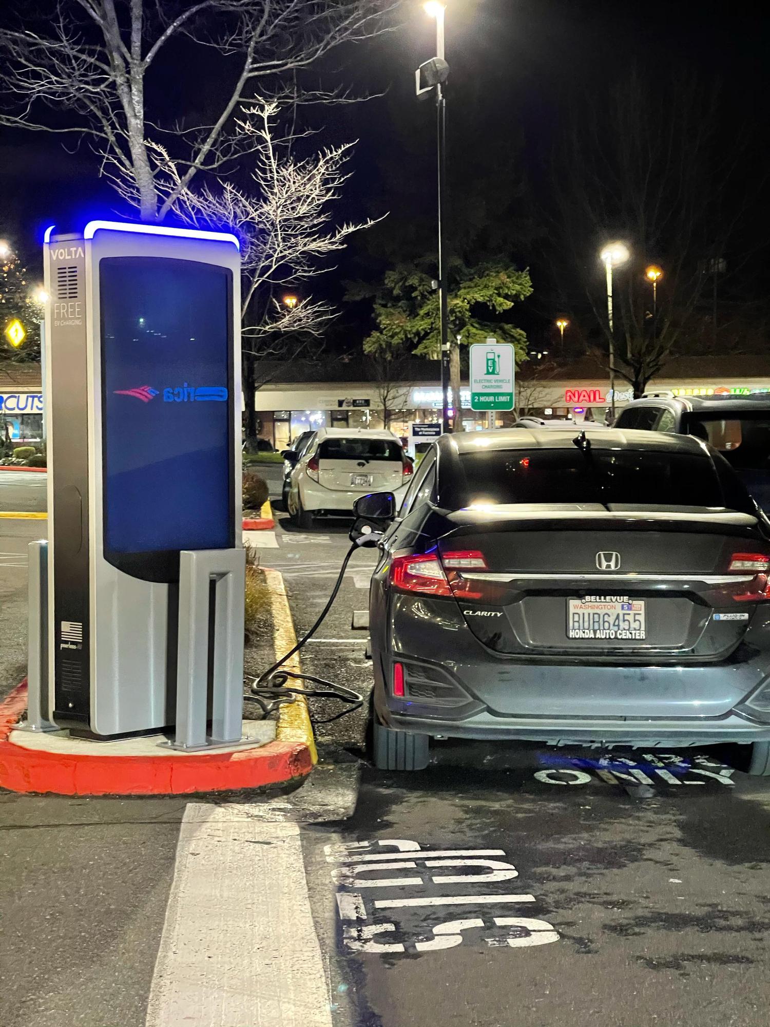 Factoria Mall Amazon Fresh Bellevue, WA EV Station