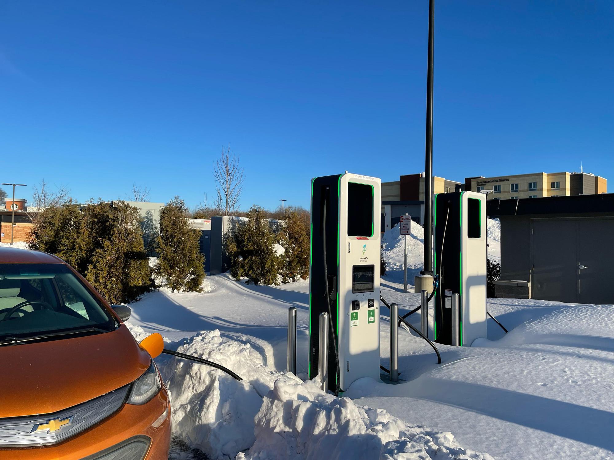 Bank of America Marlboro, MA EV Station
