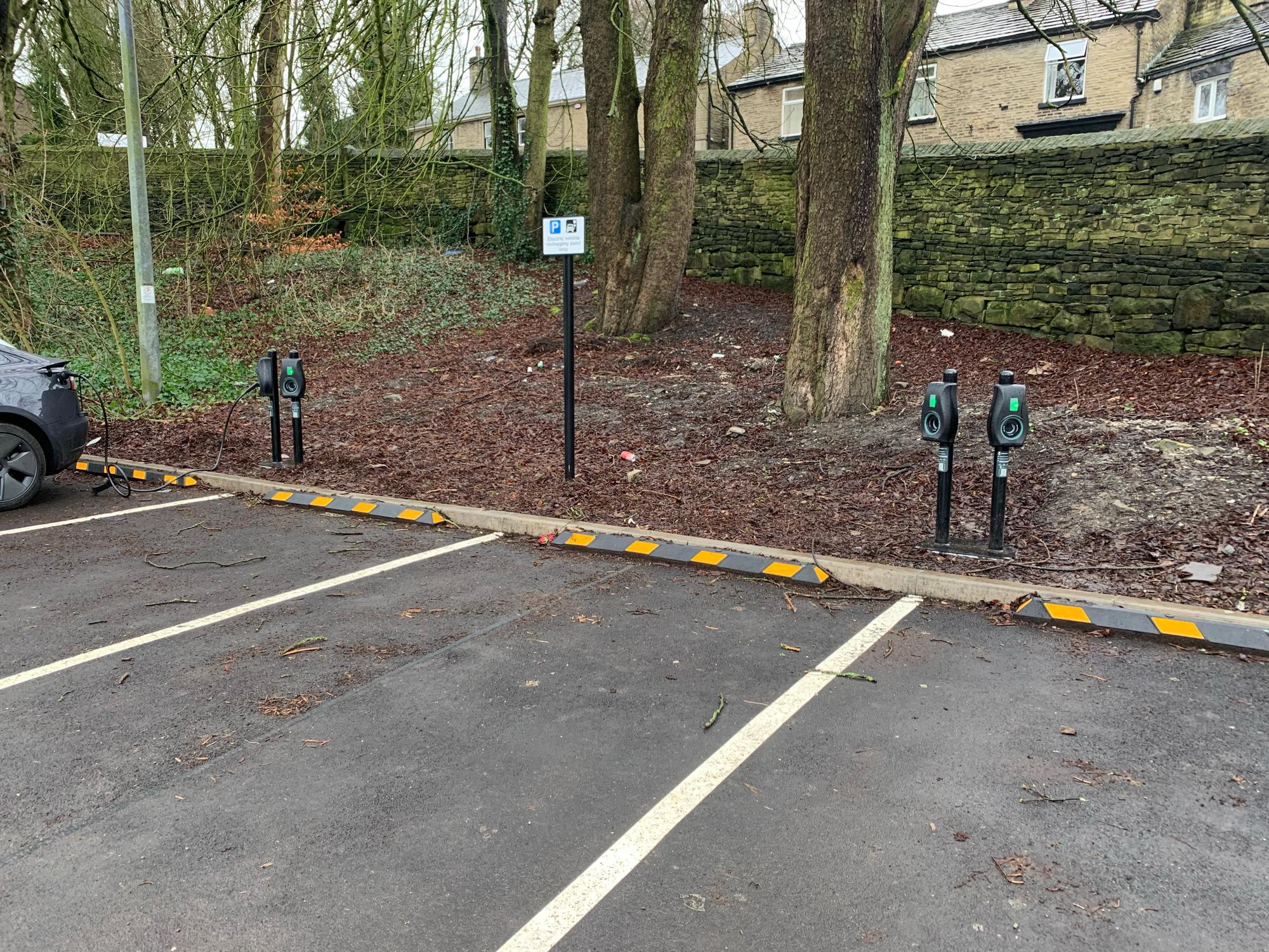 Pool Bank Car Park Bollington, England EV Station