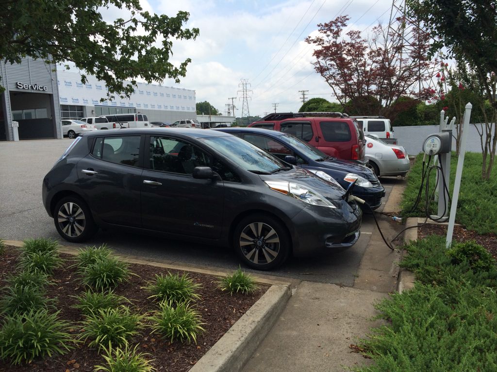 Benson Nissan Spartanburg, SC EV Station
