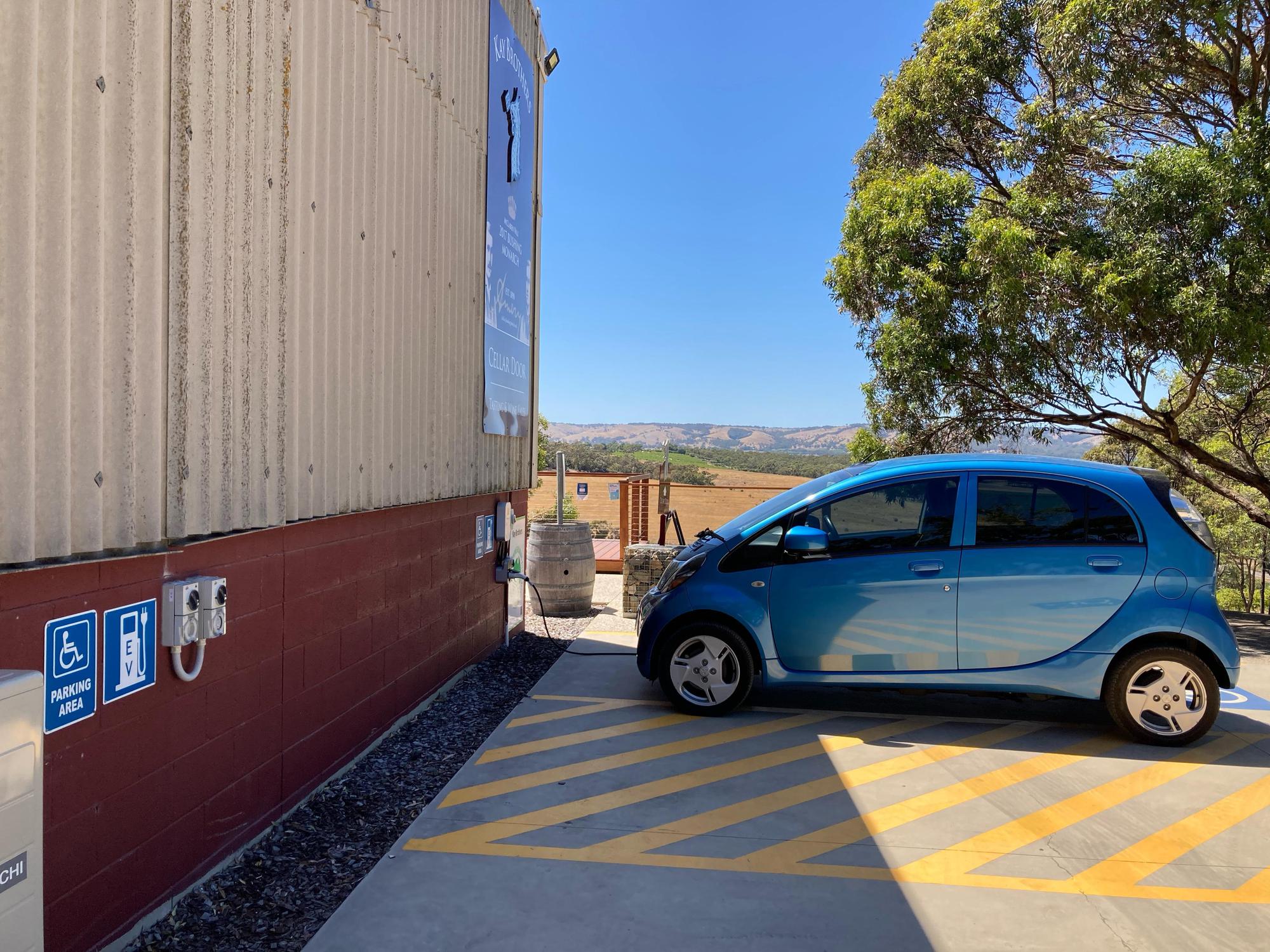 Kay Brothers Winery & Cellar Door McLaren Vale, SA EV Station