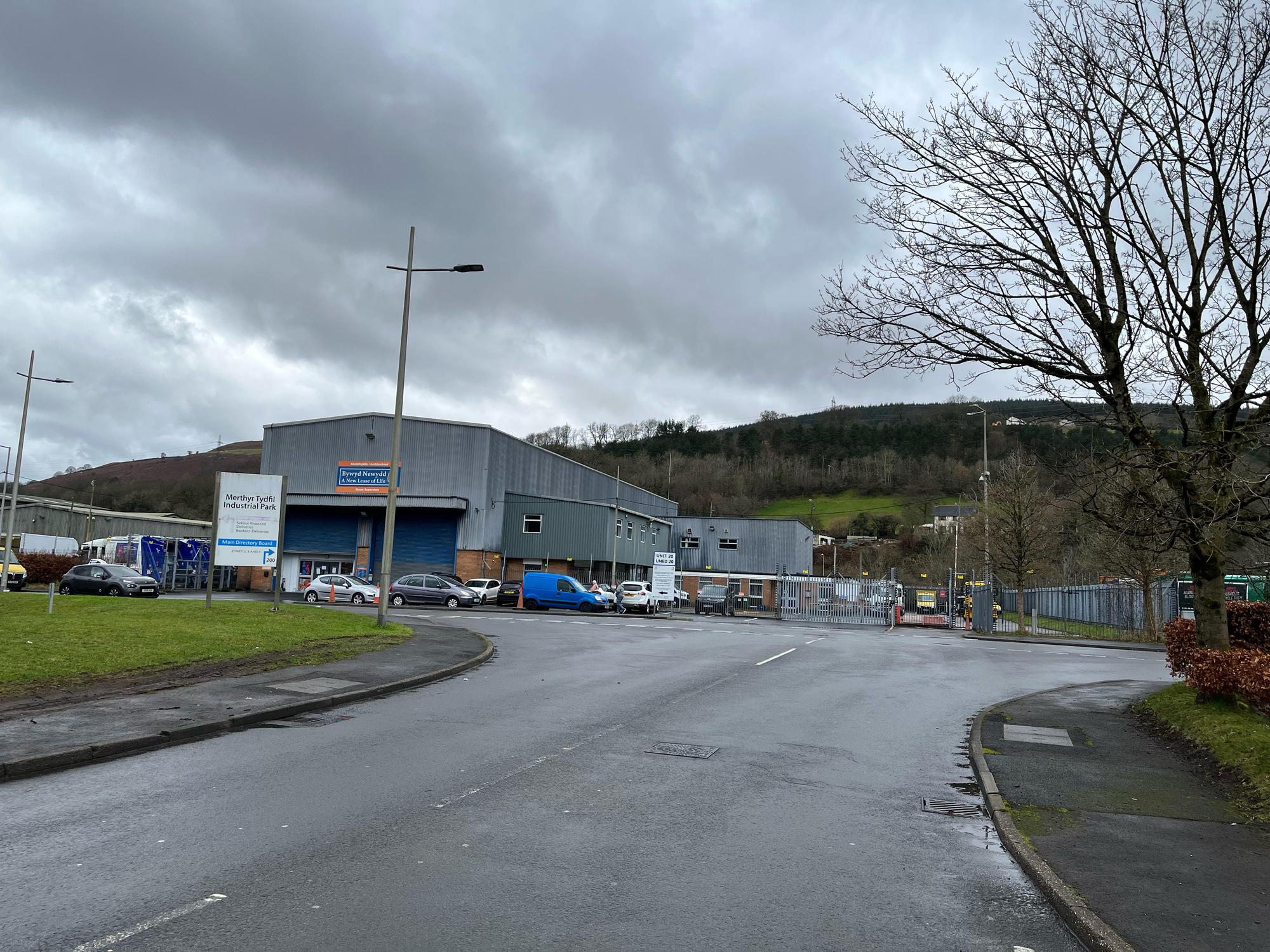 Merthyr Tydfil CBC Depot Zone 3, Merthyr Tydfil industrial Park