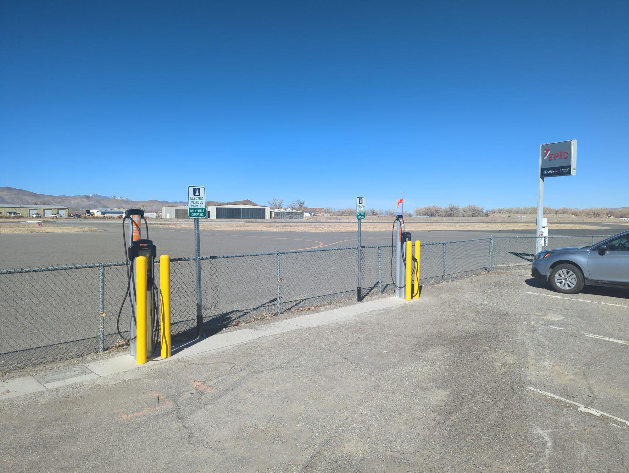 Yerington Airport Yerington, NV EV Station