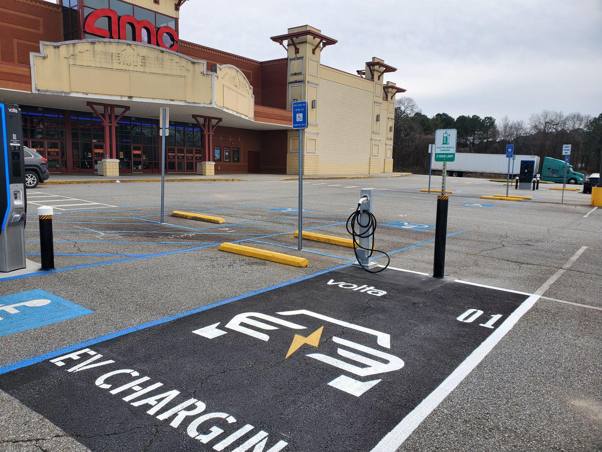 AMC Classic Cartersville 12 Cartersville, GA EV Station