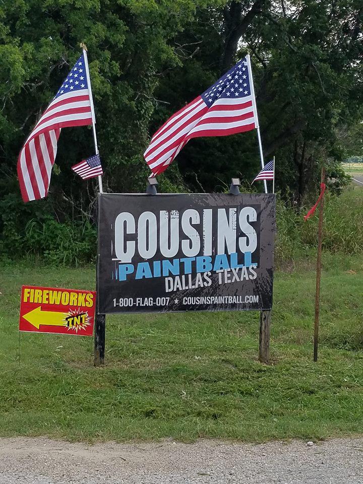 Cousins Paintball Park Dallas Forney, TX EV Station
