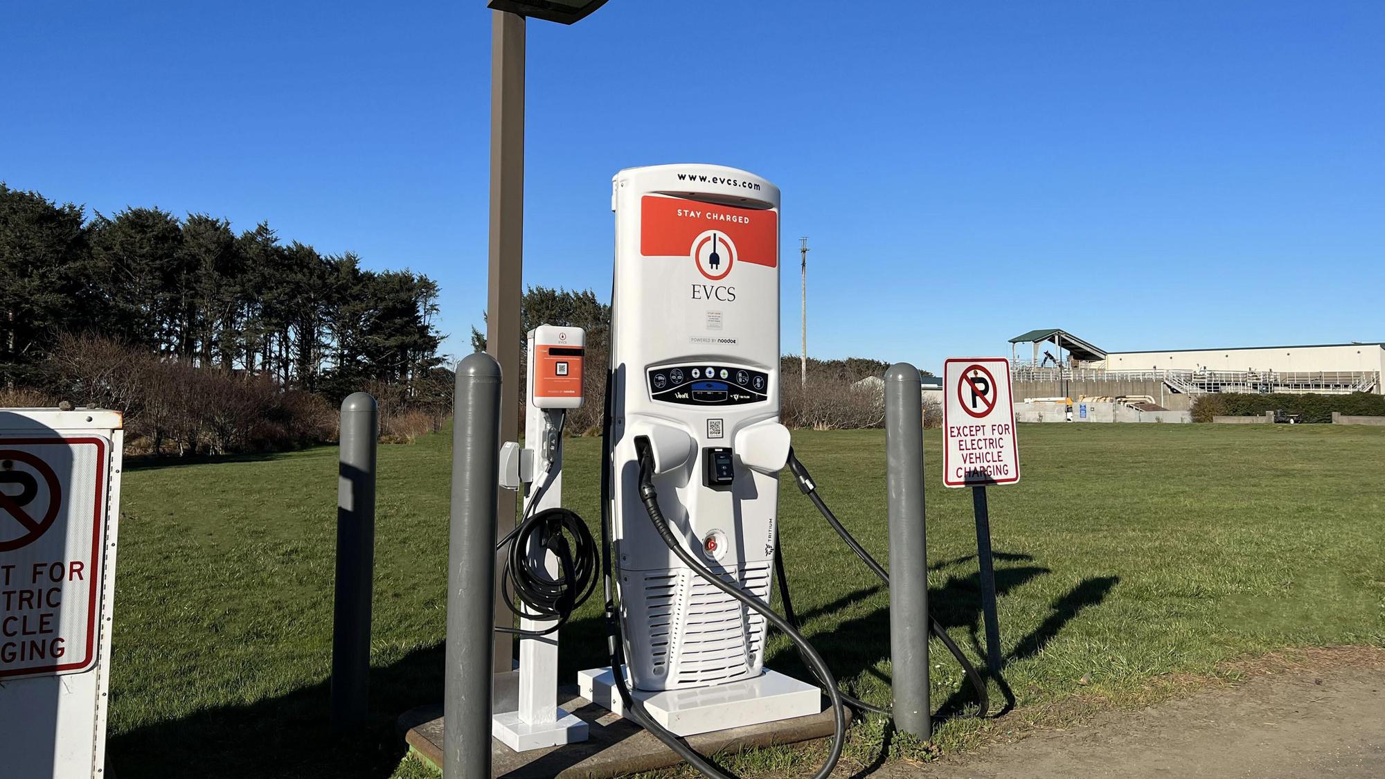 Yachats Commons Park Yachats, OR EV Station