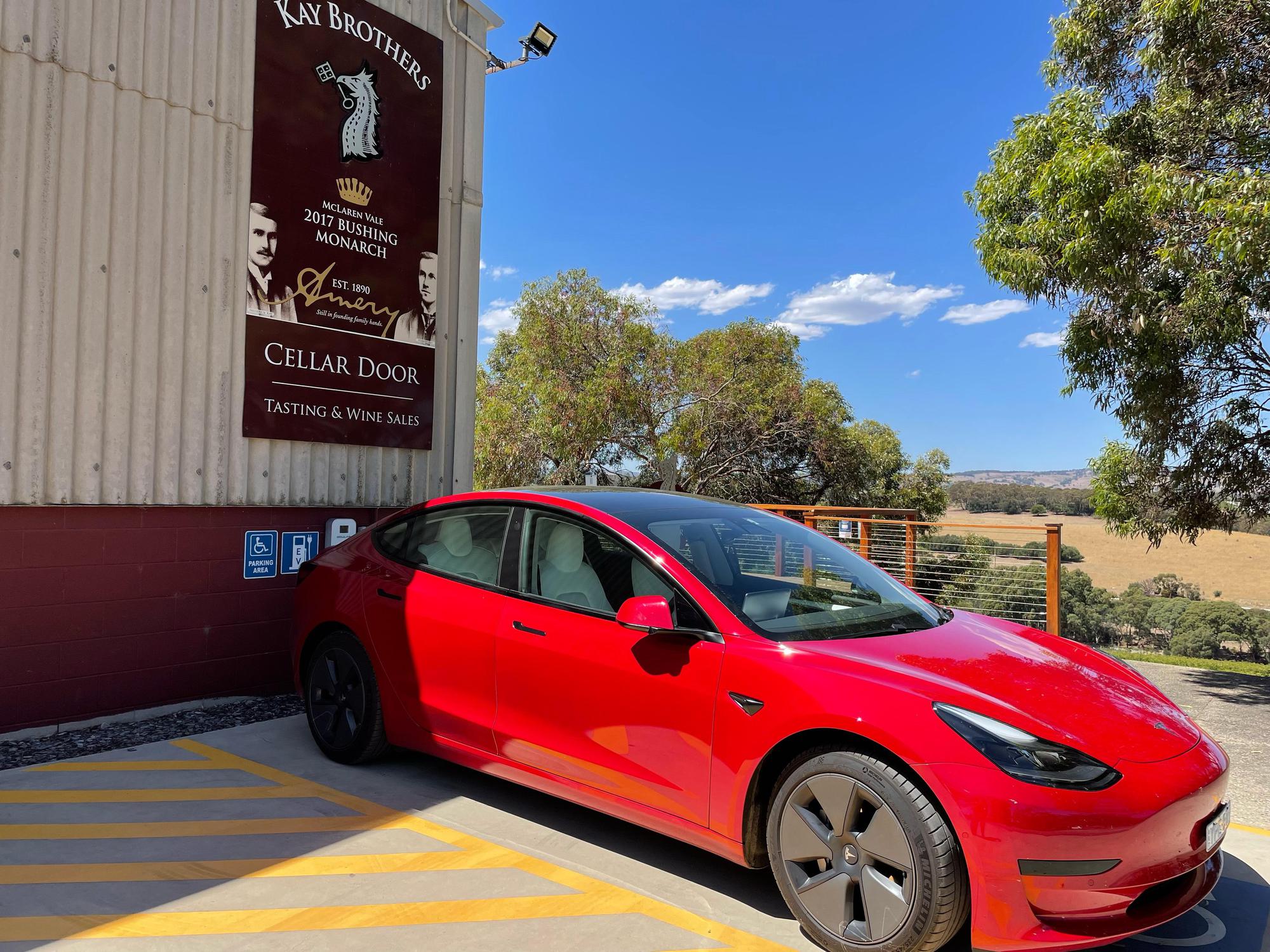 Kay Brothers Winery & Cellar Door McLaren Vale, SA EV Station