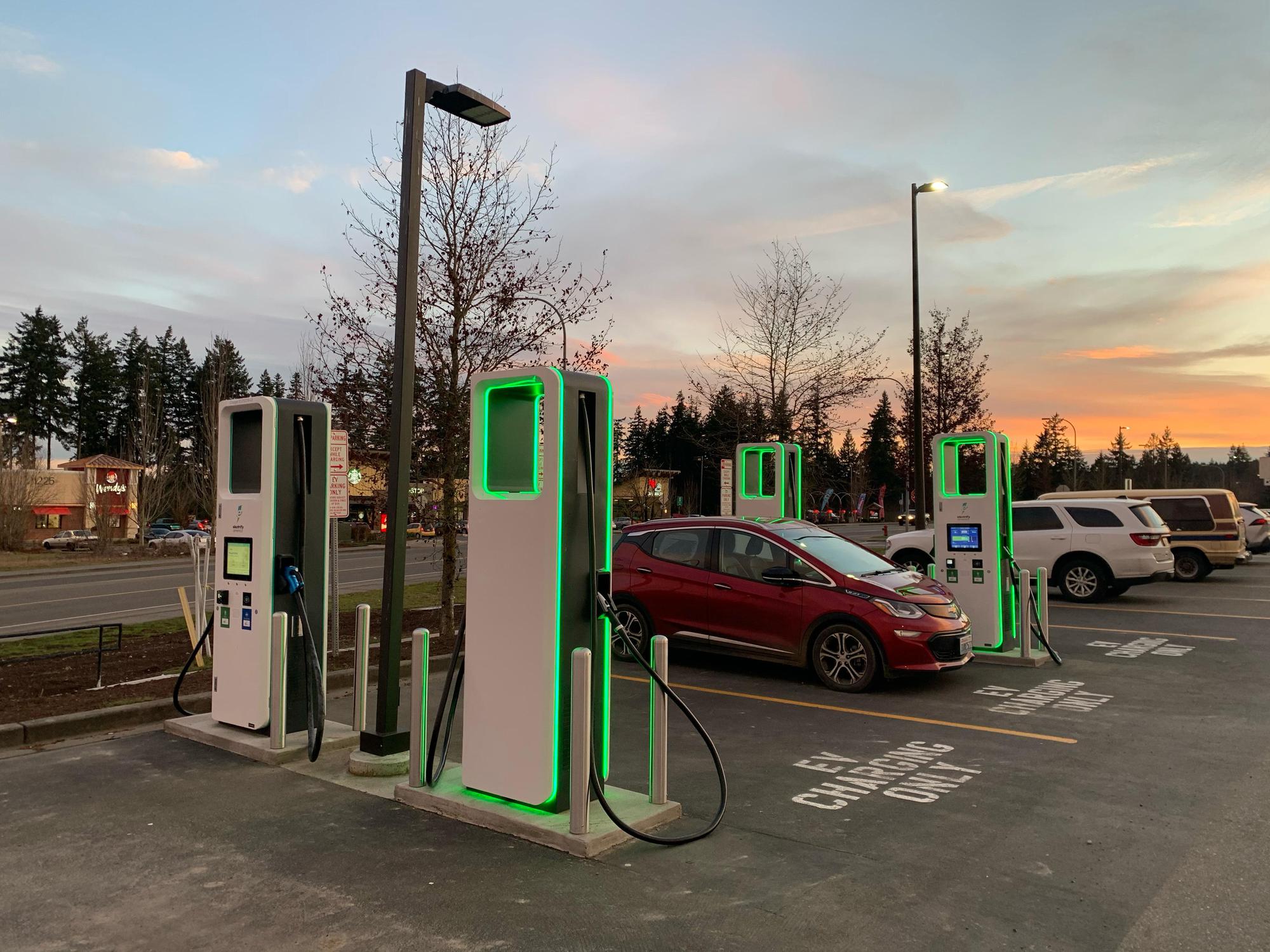 Walmart Poulsbo, WA EV Station