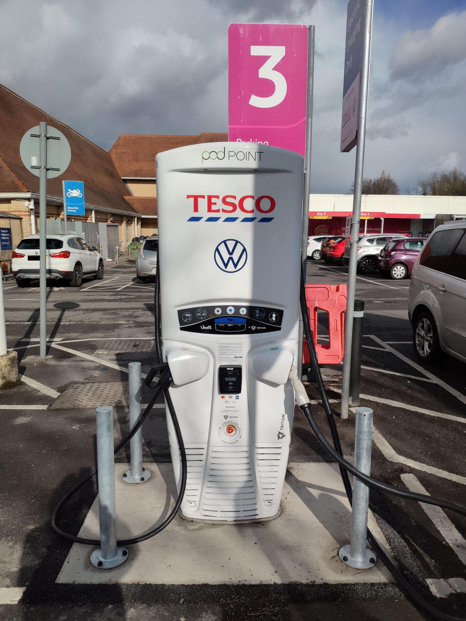 Tesco Extra Purley 8 Purley Rd, Purley, CR8 2HA, United Kingdom EV Station