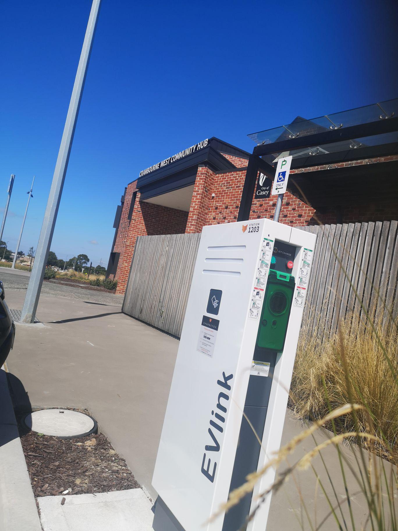 Cranbourne West Community Hub Cranbourne West, VIC EV Station