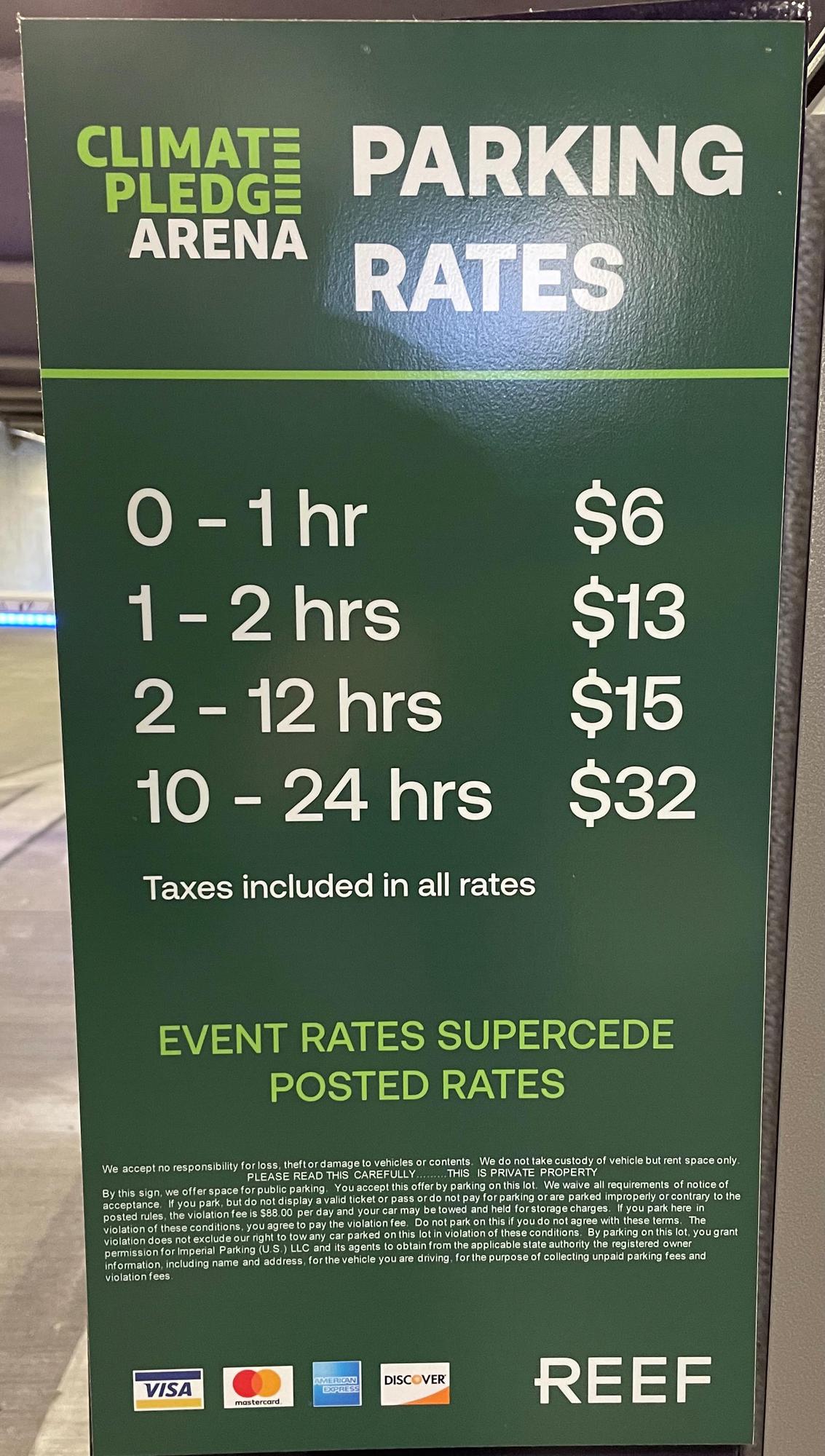 Climate Pledge Arena Seattle, WA EV Station