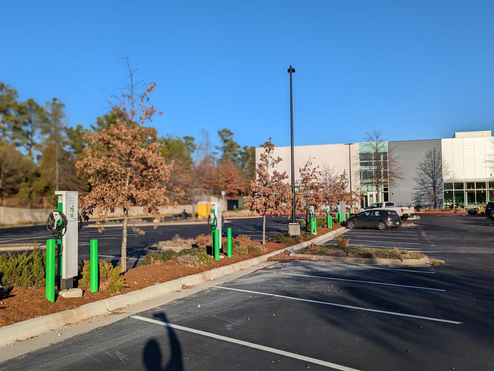 Schneider Electric Morrisville, NC EV Station