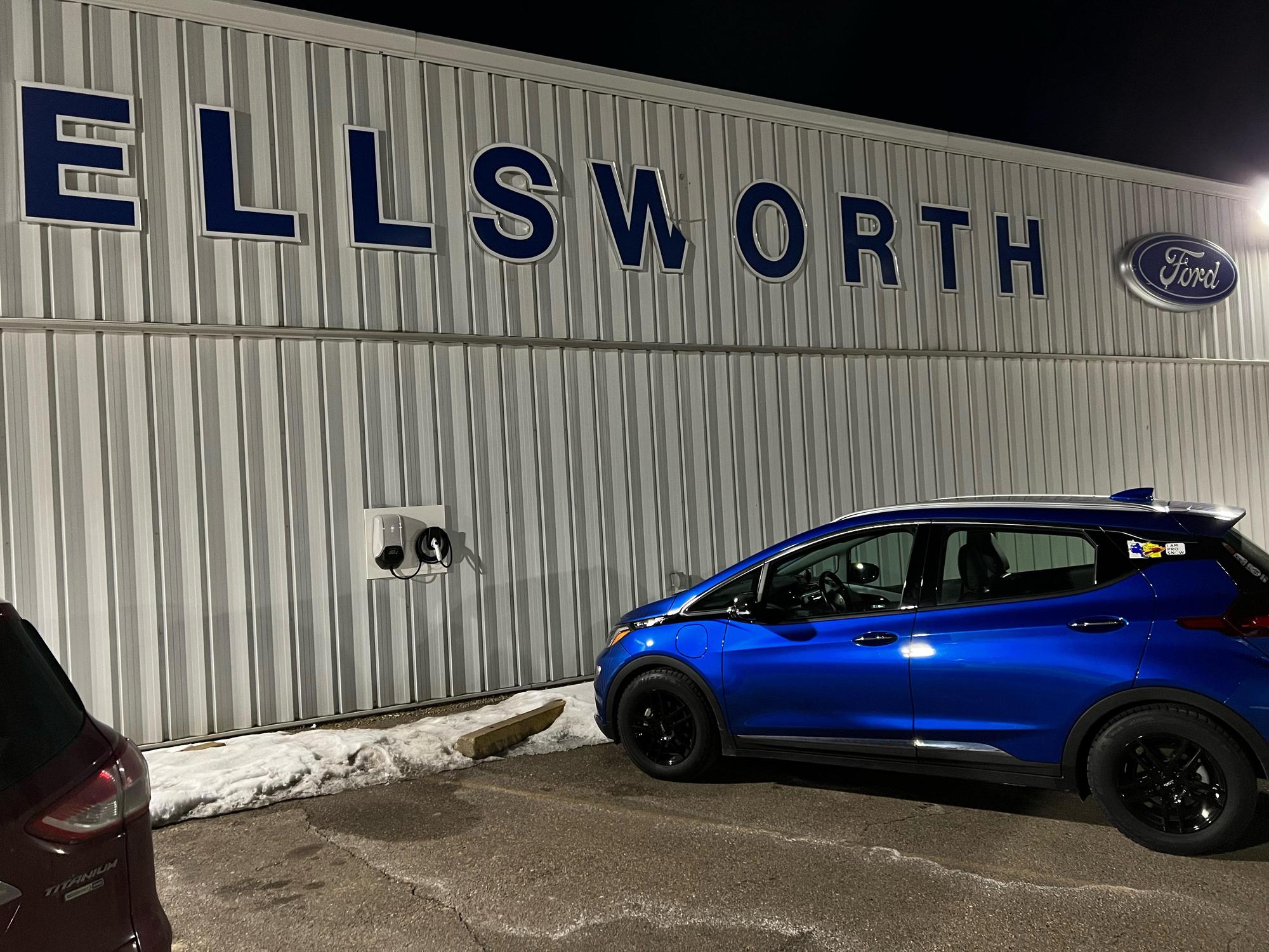 Ellsworth Ford Soon) Ellsworth, WI EV Station
