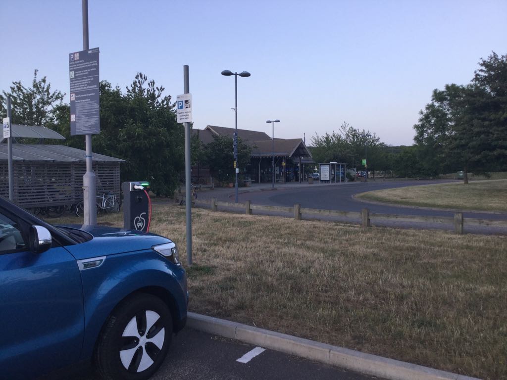 Babraham Park & Ride Cambridge, England EV Station