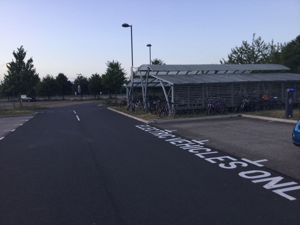 Babraham Park & Ride Cambridge, England EV Station