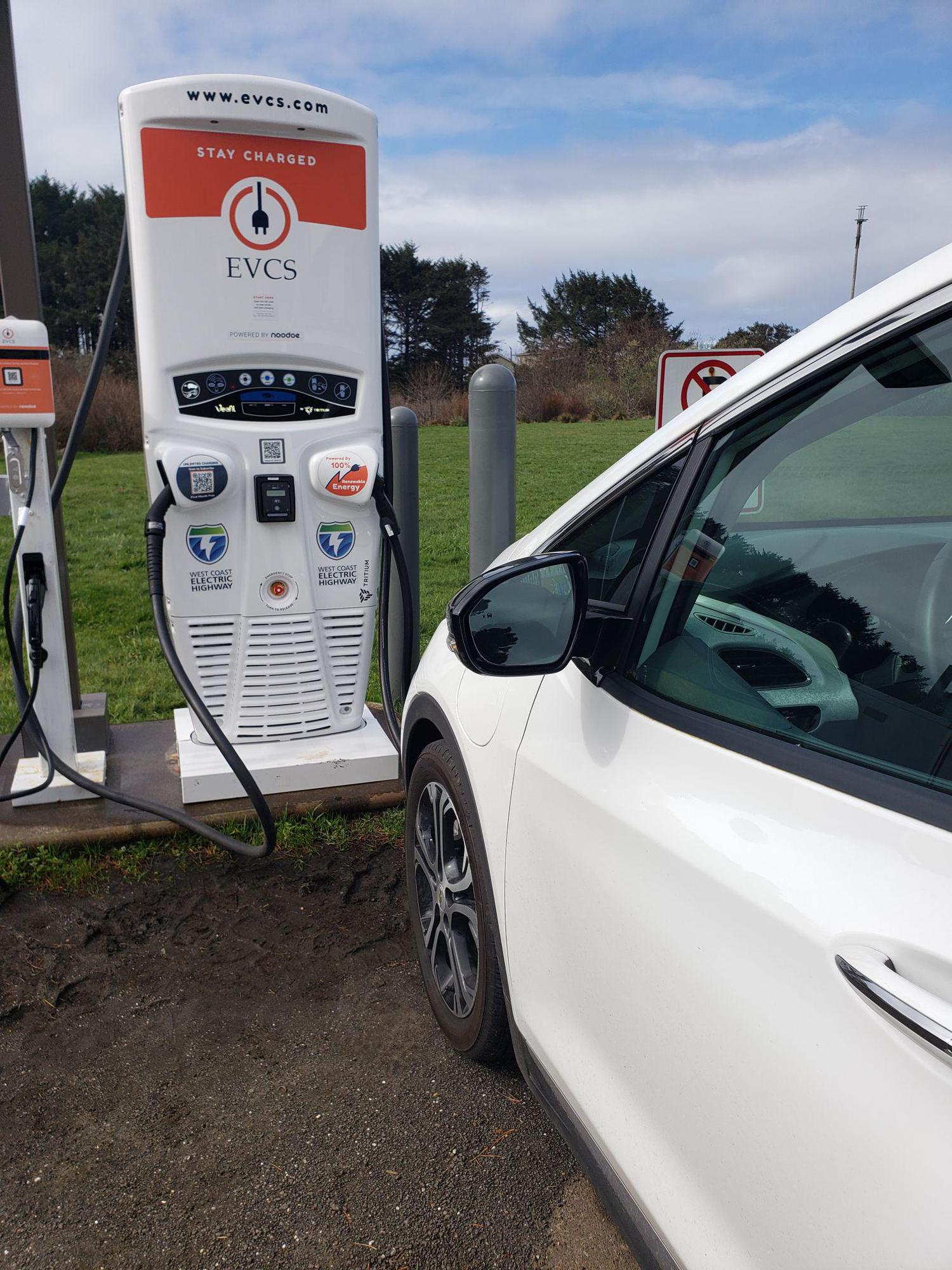 Yachats Commons Park Yachats, OR EV Station