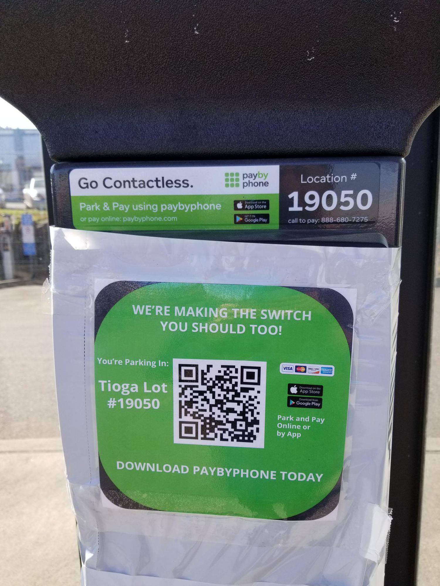 Tioga Lot UW WA EV Station