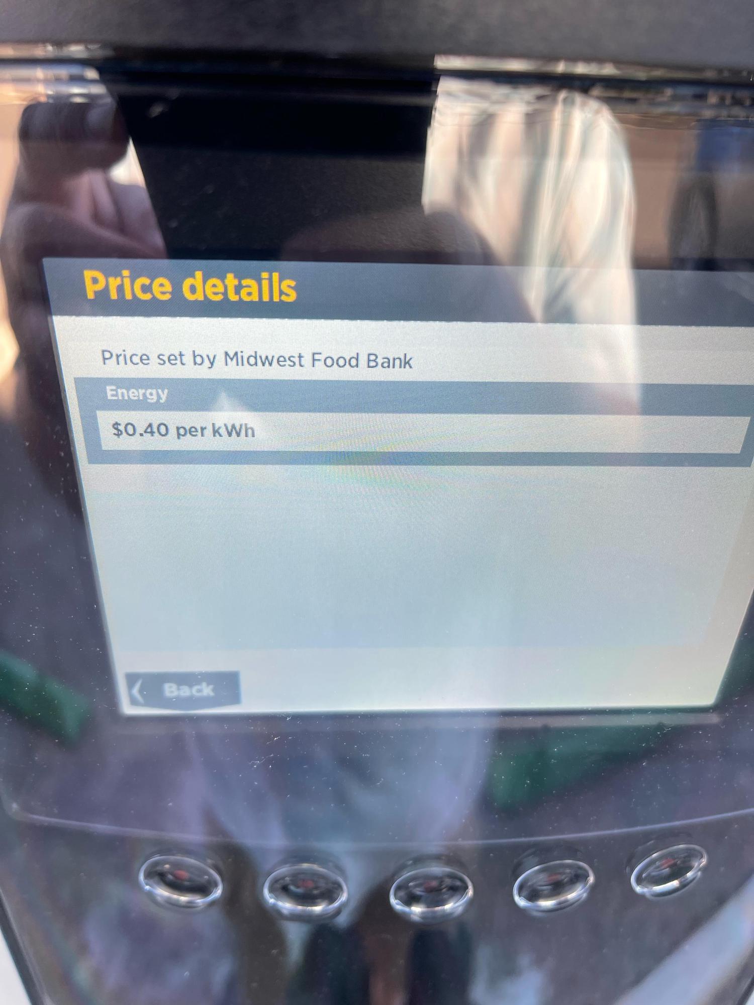 Midwest Food Bank Gilbert, AZ EV Station