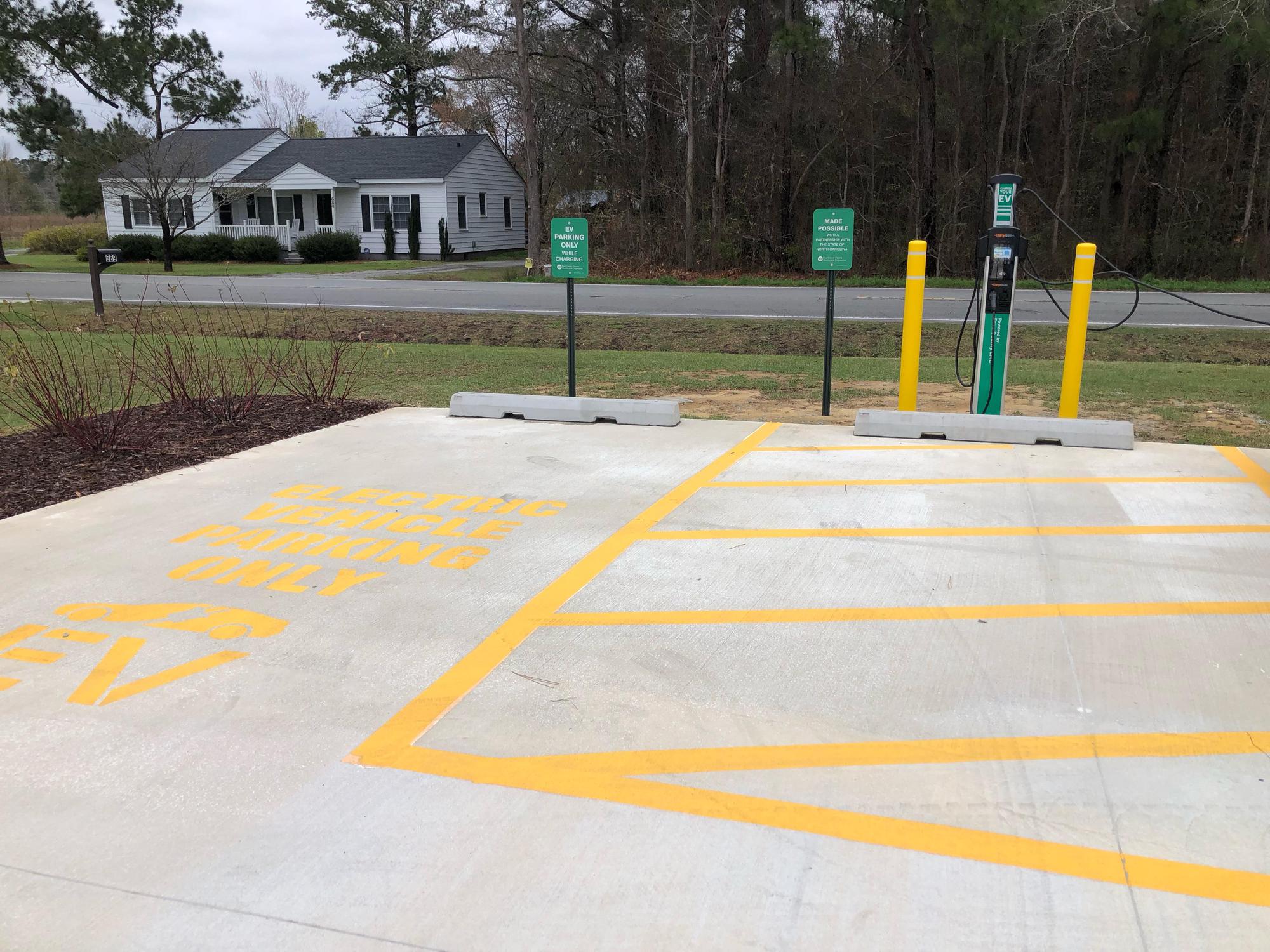 Four County Electric Membership Corporation Rose Hill, NC EV Station