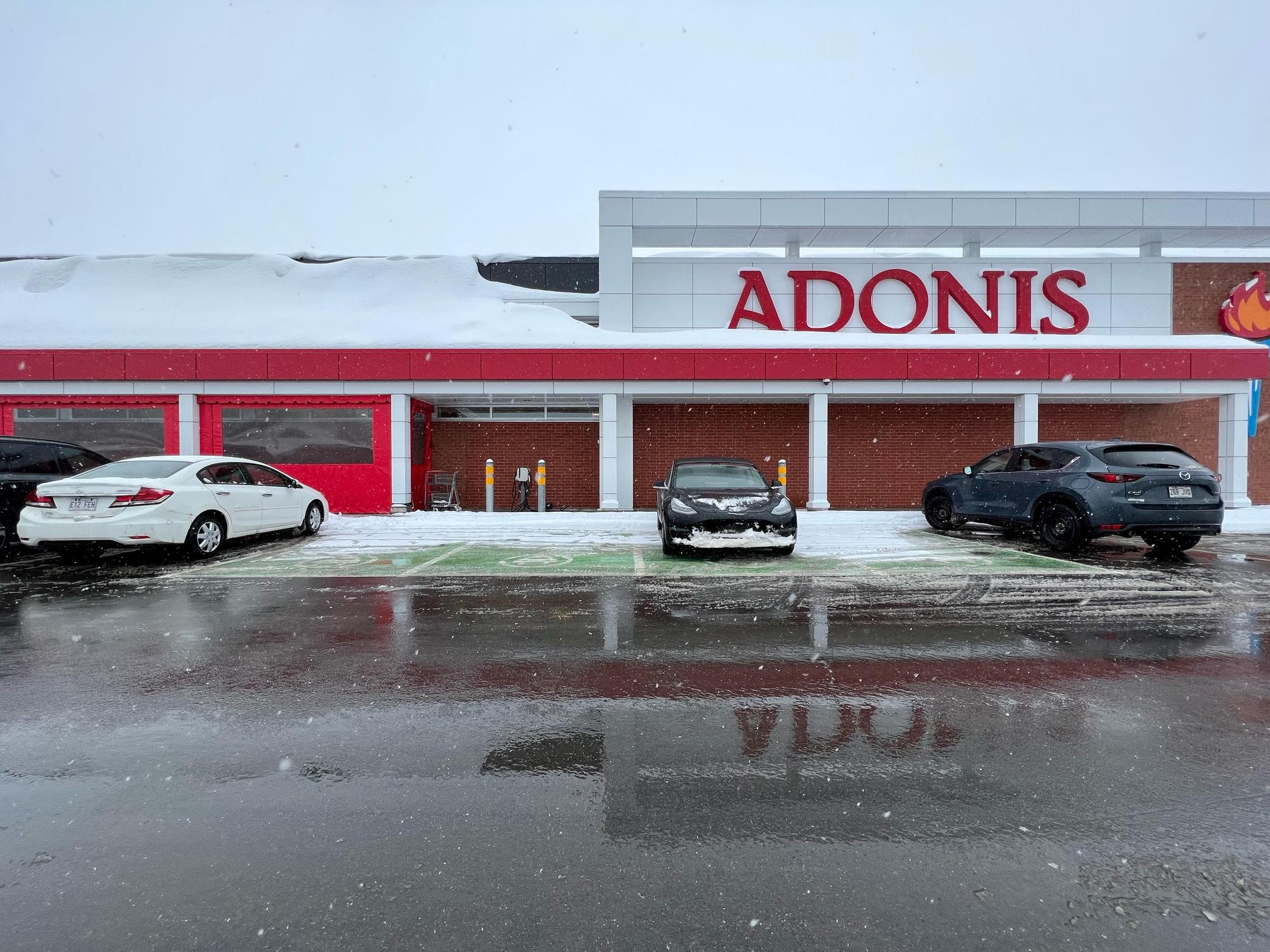 Marché Adonis | Québec, QC | EV Station