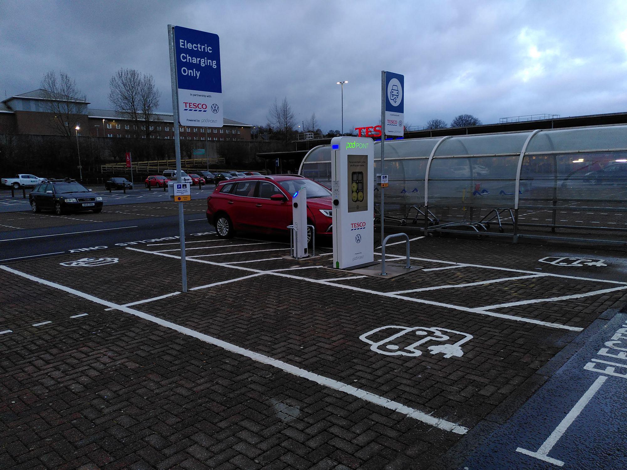 Tesco Superstore Falkirk Redding Rd Colliery Rd, Redding, Falkirk