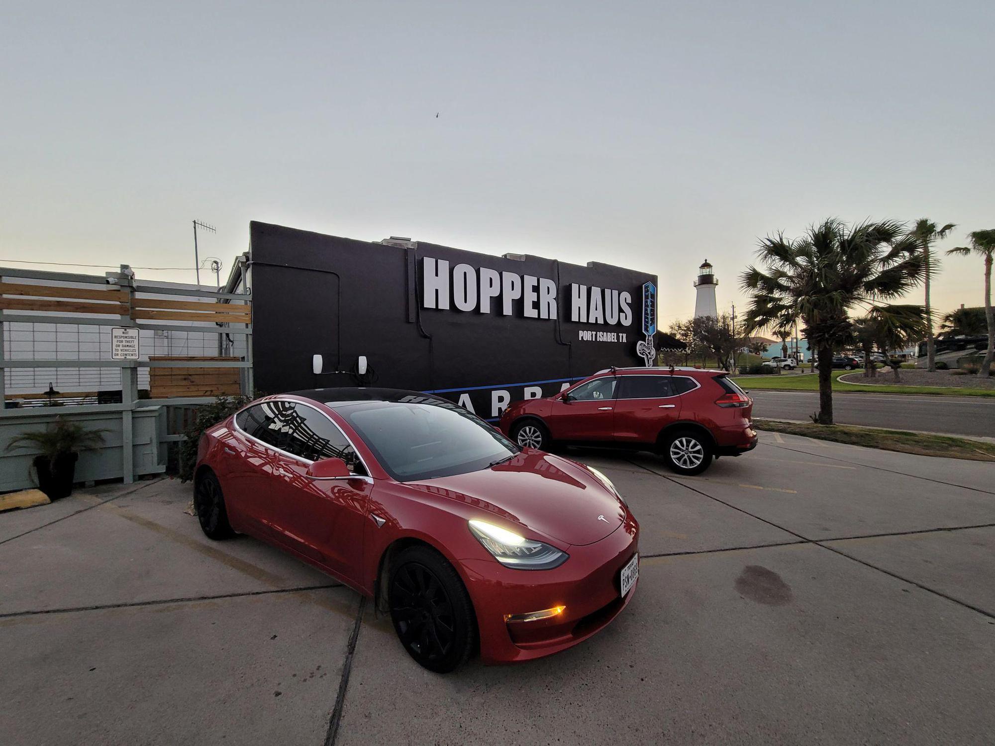 Hopper Haus Bar & Grill Port Isabel, TX EV Station